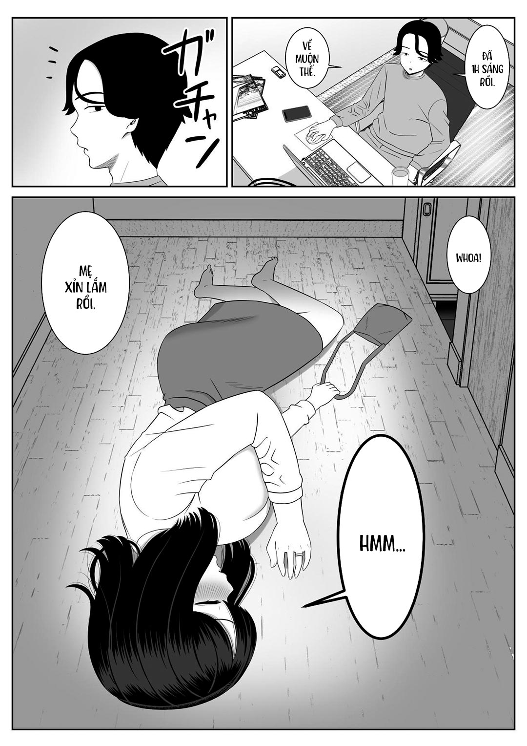 Đọc truyện hentai Con trai ham muốn mẹ - Oneshot