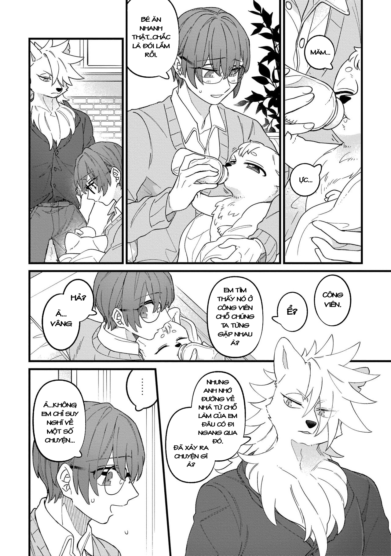 Đọc truyện hentai Trở thành gia đình với thú nhân - Chương 3