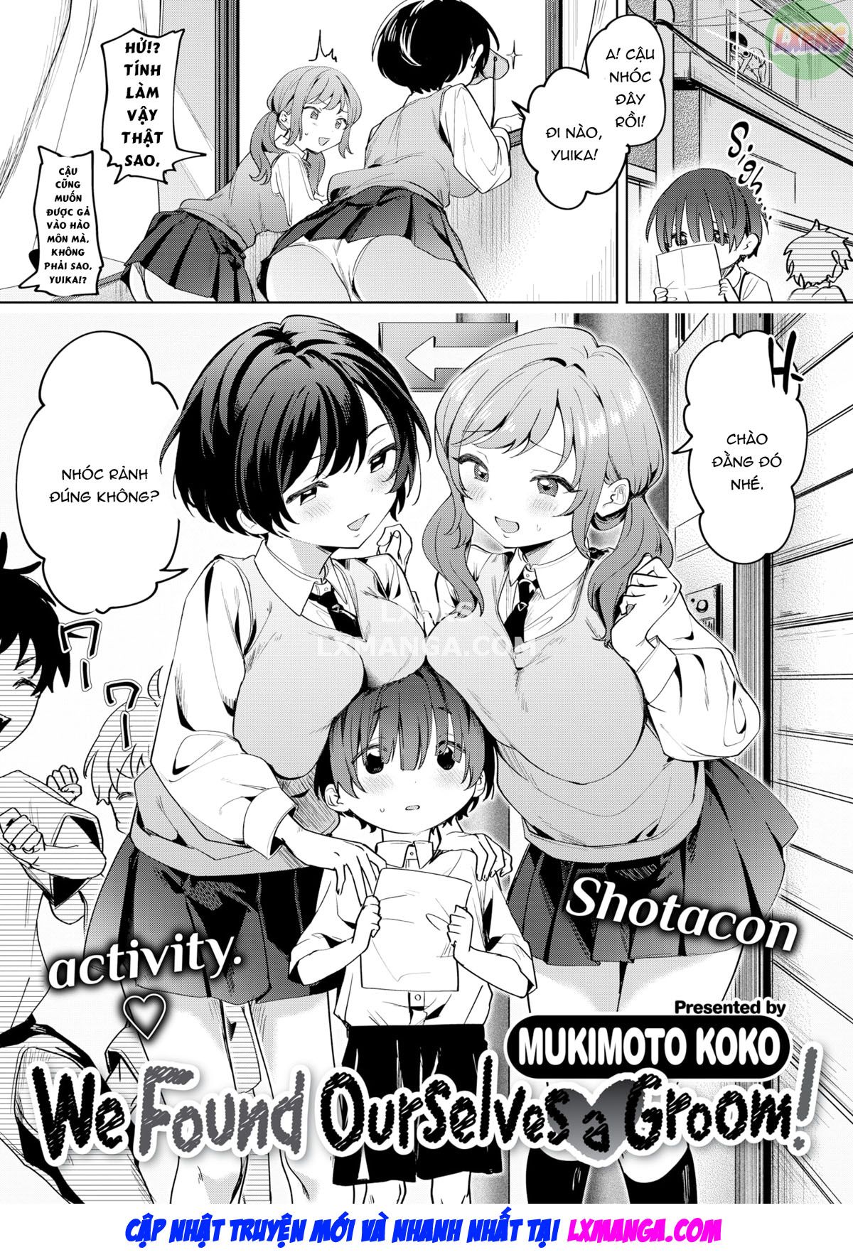 Đọc truyện hentai Chúng tôi đã tìm thấy chính mình ❤ một chú rể! - Oneshot