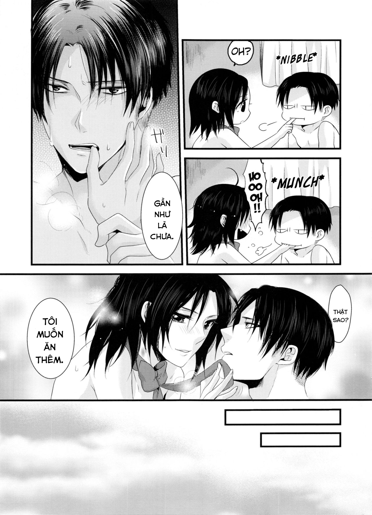 Đọc truyện hentai Candy Holic(Attack on Titan) - Oneshot