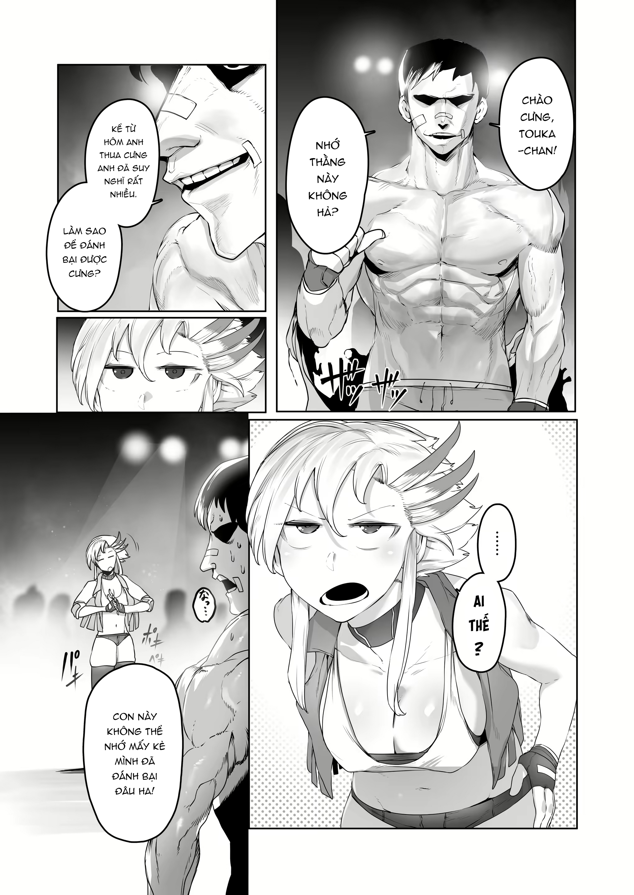 Đọc truyện hentai Battle Rape -Touka the Undefeated's Day of Humiliation- - Oneshot