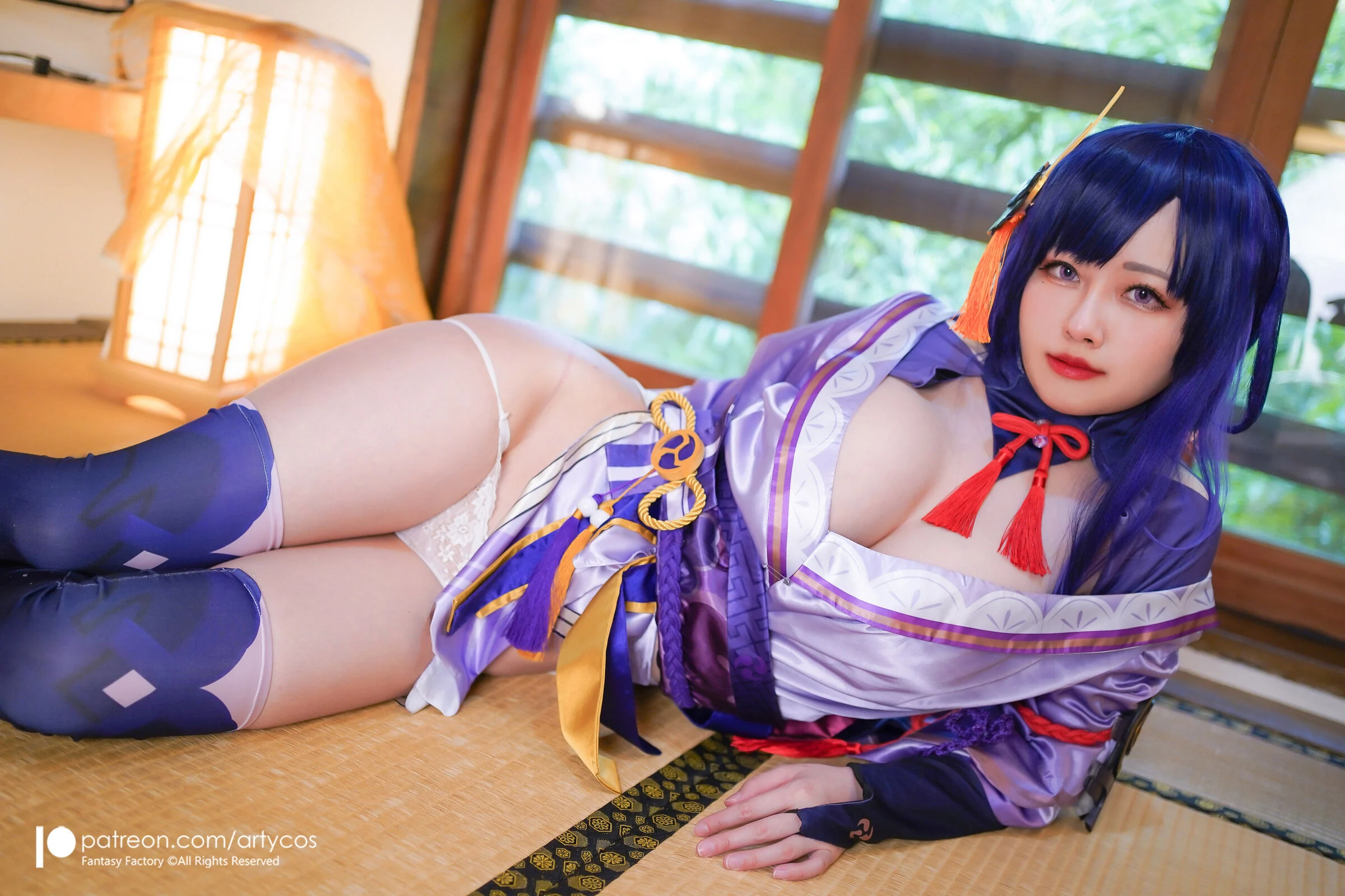 Đọc truyện hentai Tuyển tập Albums siêu phẩm Cosplay - Chap 296 - Arty Huang - Genshin Raiden Ei