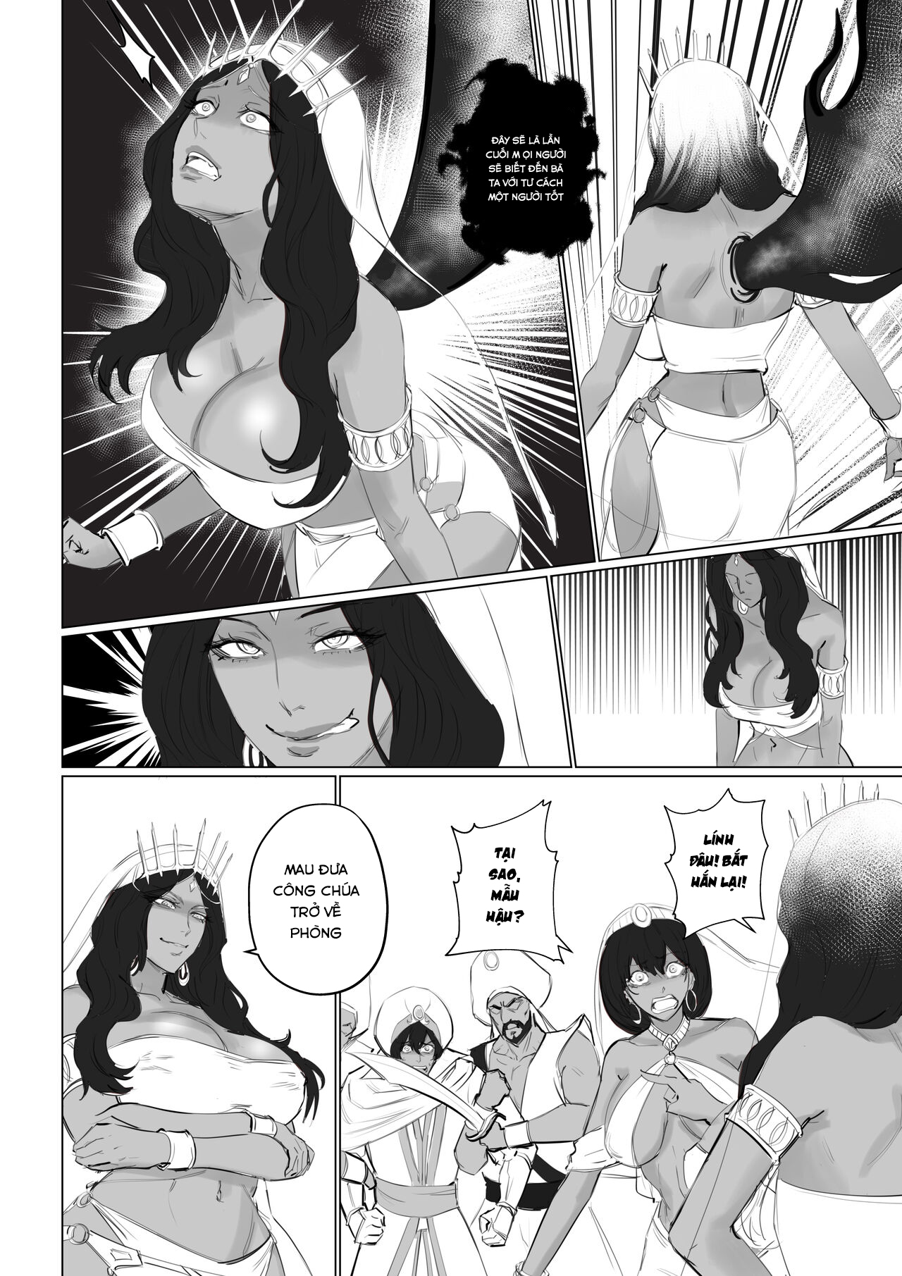 Đọc truyện hentai Phù thủy độc ác - Oneshot