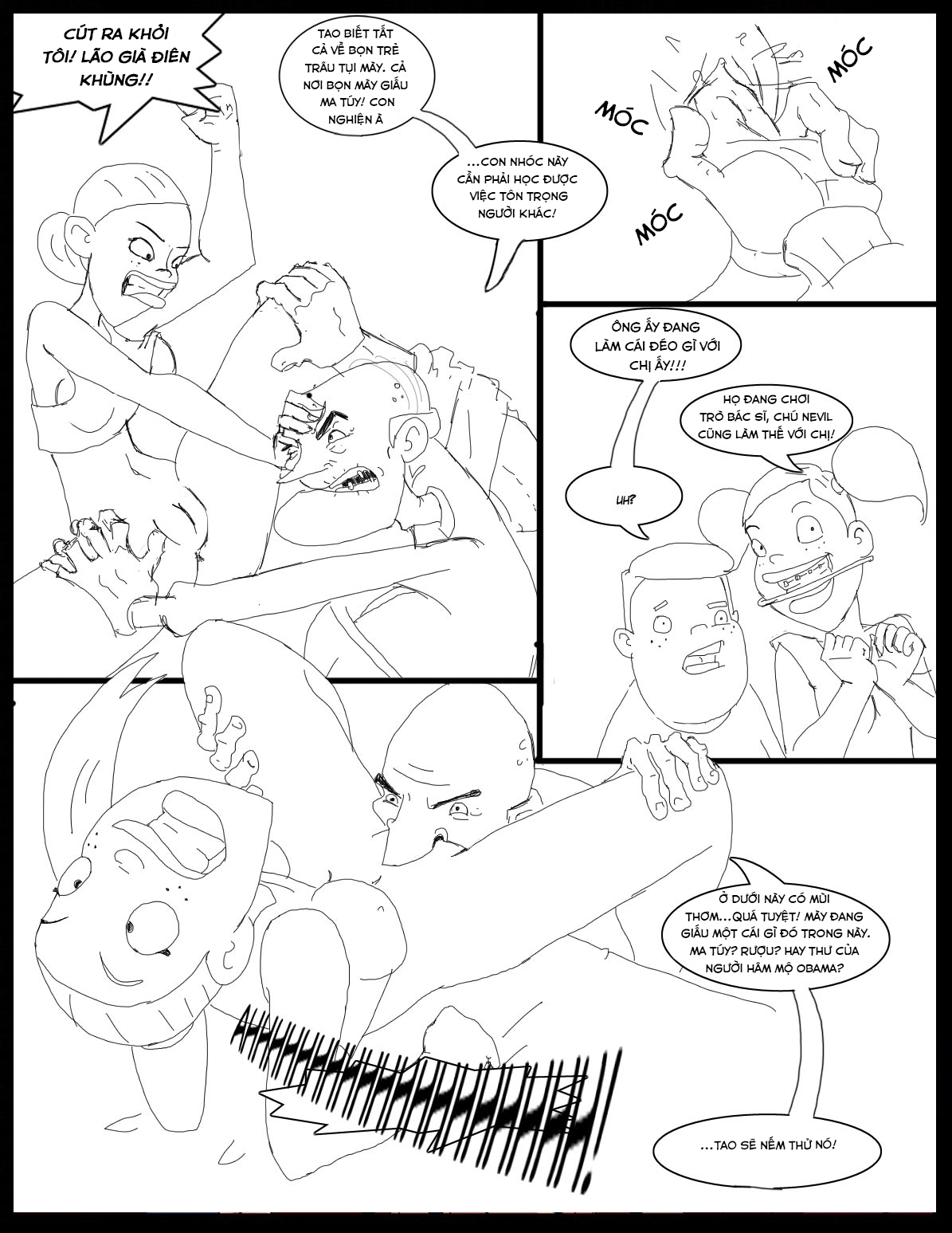 Đọc truyện hentai GRUMPY OLD MAN JEFFERSON [JABCOMIX] - Chap 1