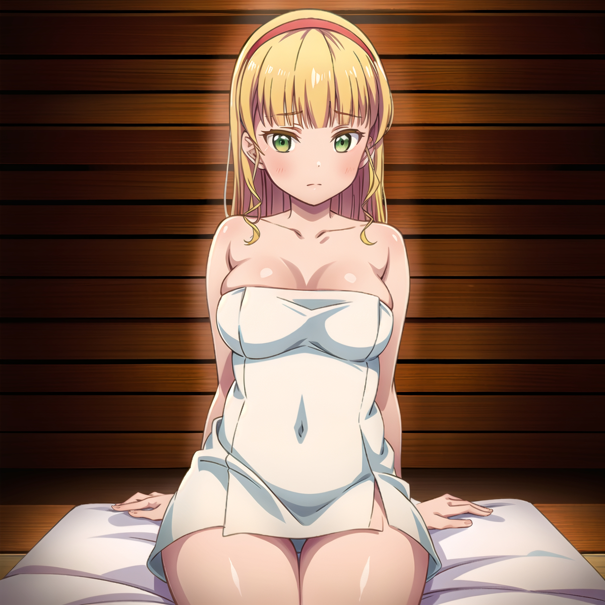 Đọc truyện hentai Tuyển tập Albums Art hentai - Chap 188 - Sumire | Towel