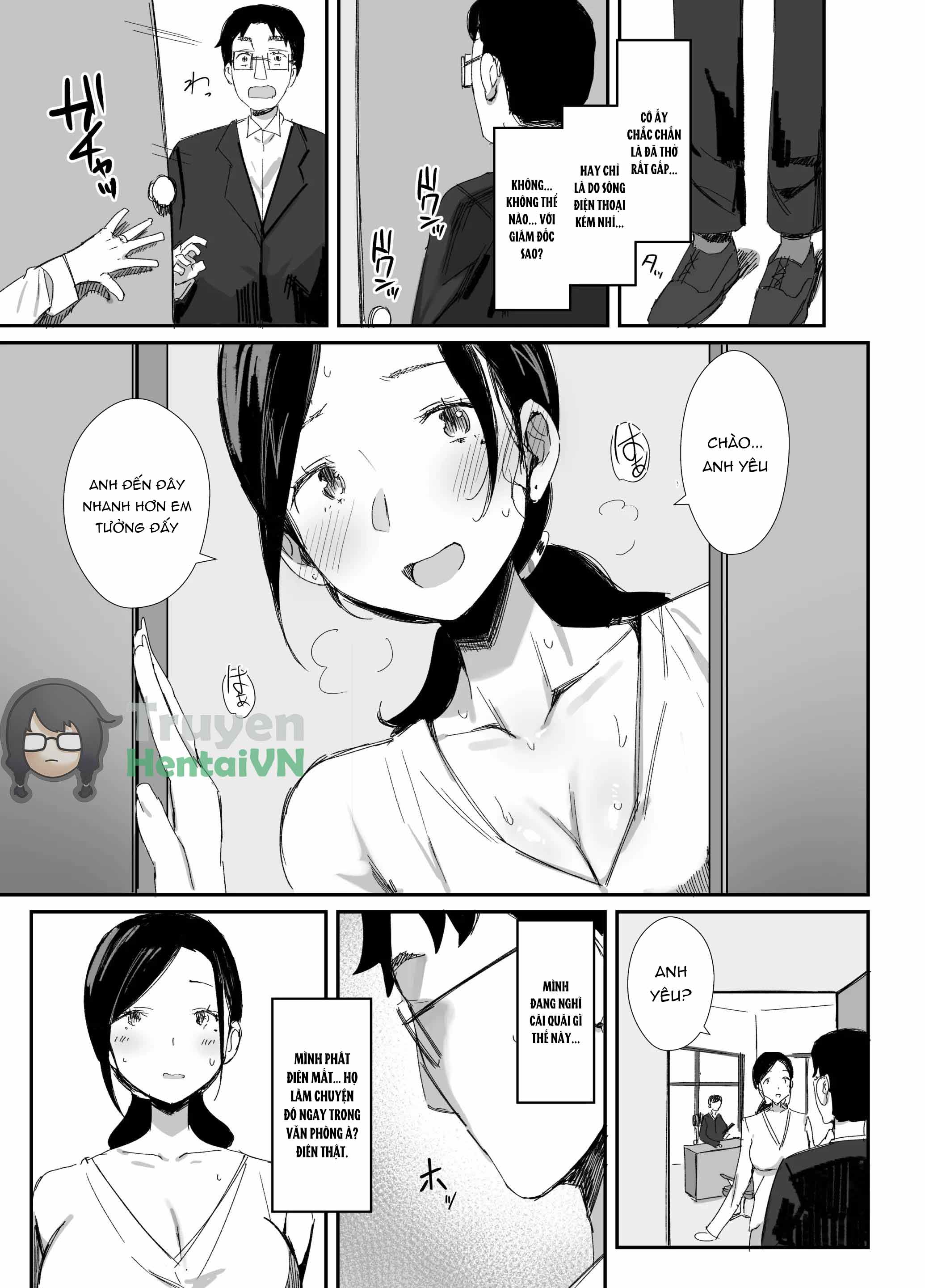 Đọc truyện hentai Shokuba Fukki shita Hitozuma ga Netorare Ochiru made 2 - Oneshot