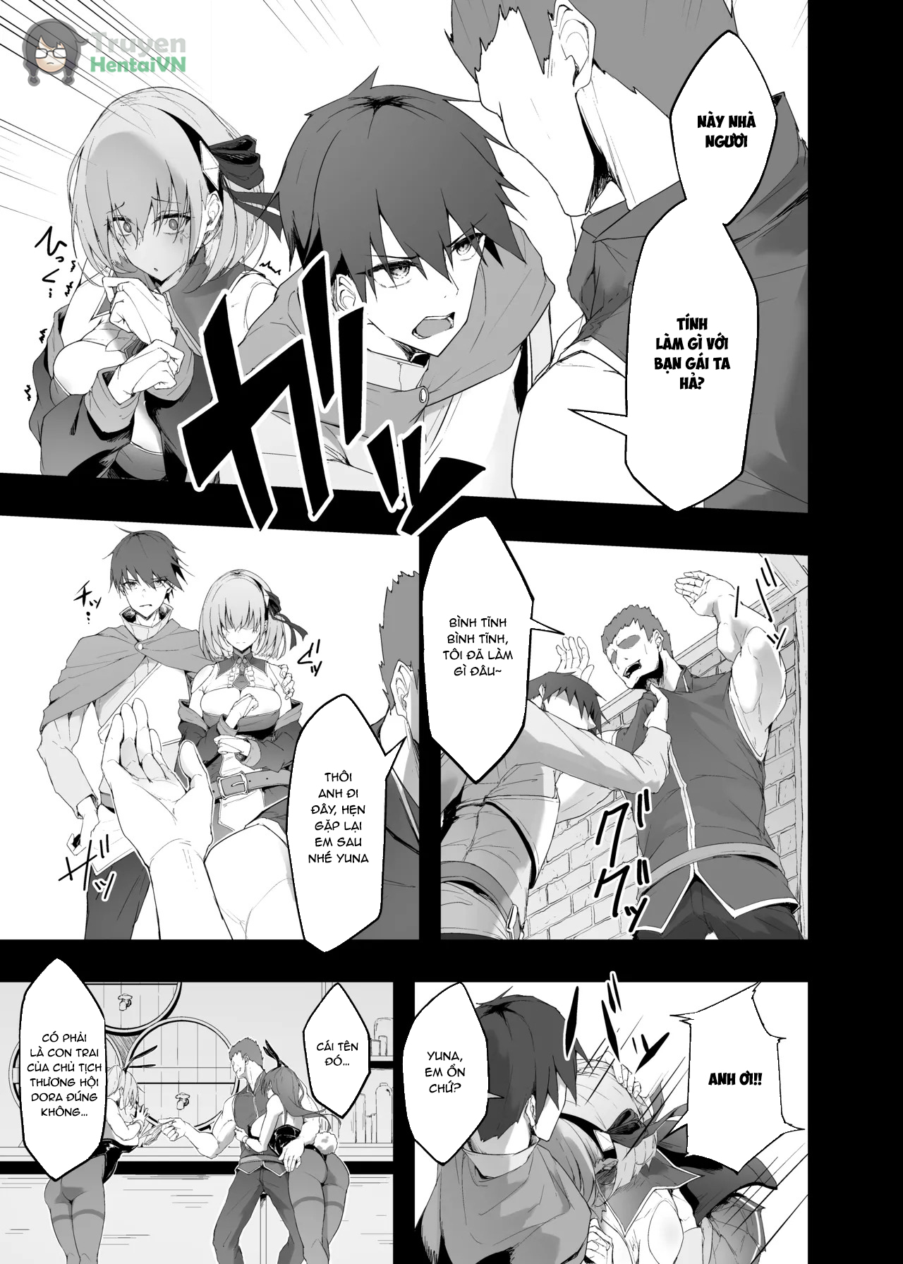 Đọc truyện hentai Yuusha no Kanojo wa NTR reru - Oneshot