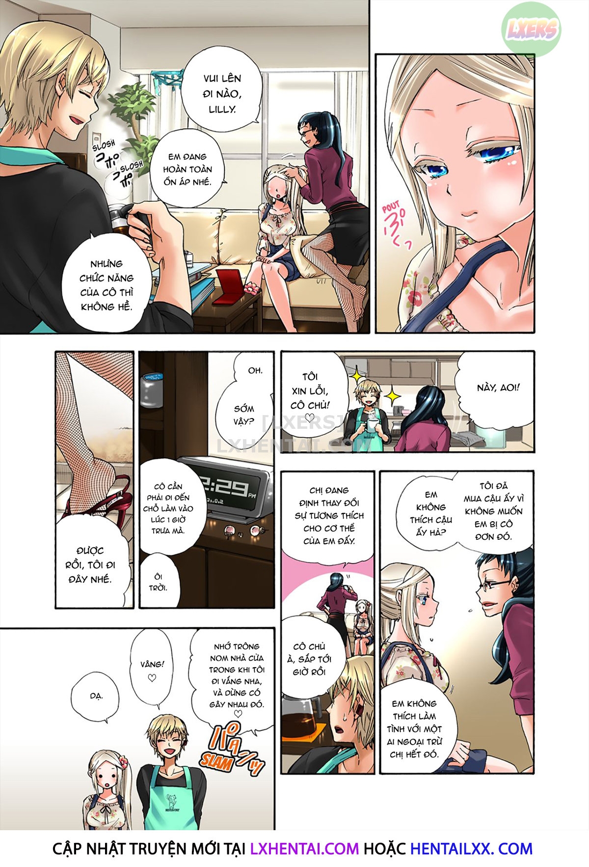 Đọc truyện hentai Robot thú cưng Lilly - Chap 13