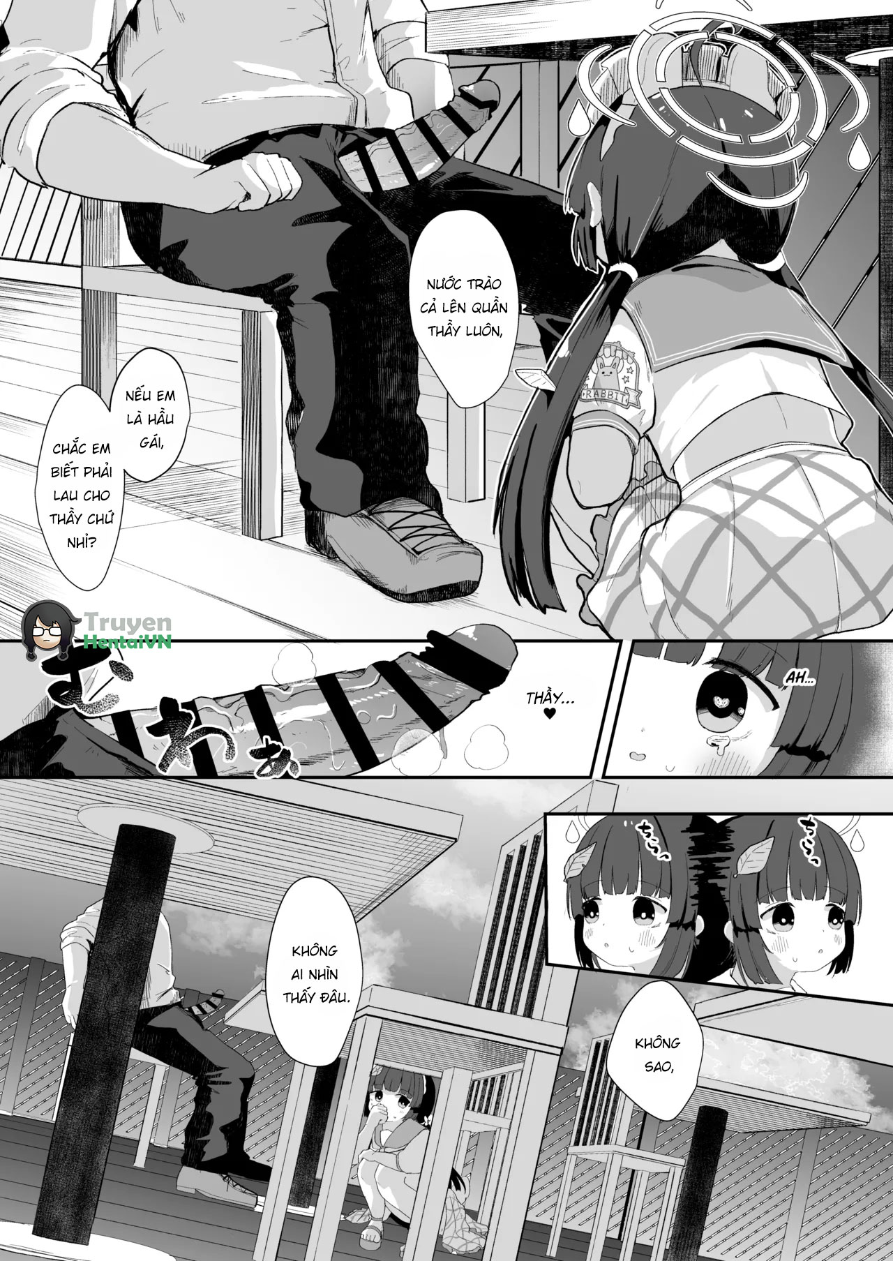 Đọc truyện hentai O o Furu Usagi ni Kashizukaseru (Blue Archive) - Oneshot