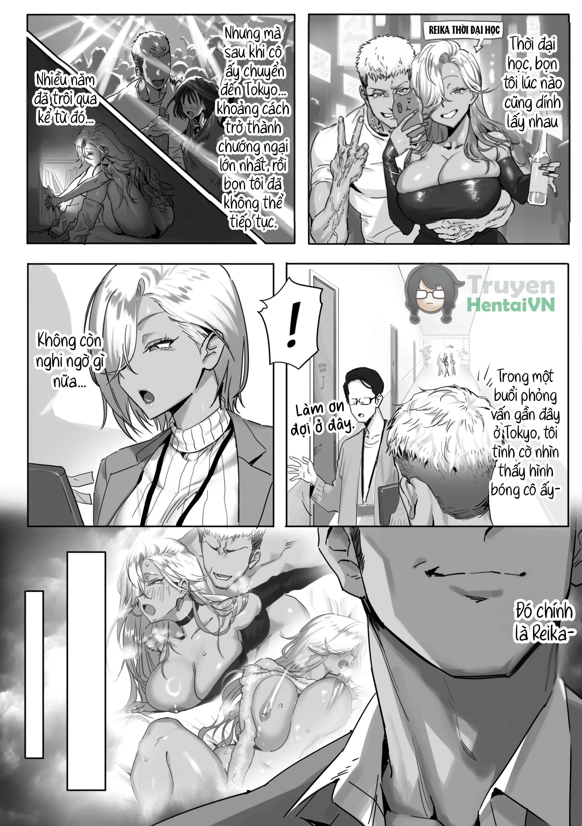 Đọc truyện hentai Onna Gal Joushi to Furin suru Hanashi 3 - Oneshot