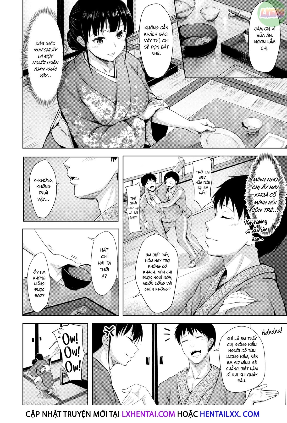 Đọc truyện hentai Yêu em đi, bà chủ! - Oneshot