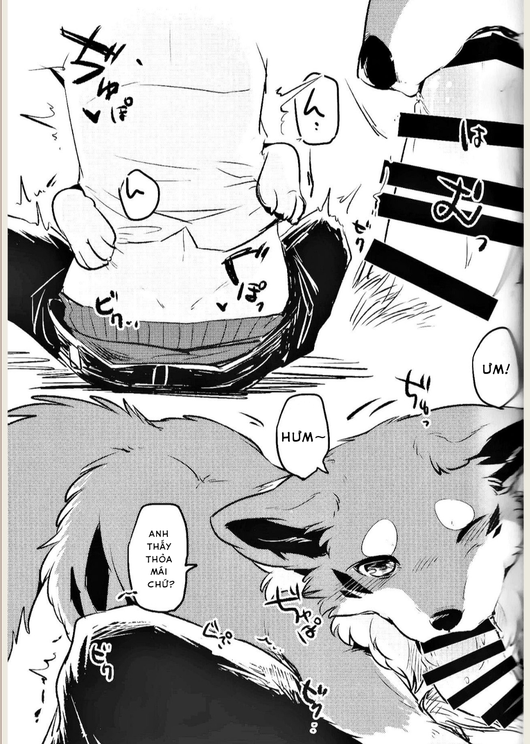 Đọc truyện hentai Kitsuneinu ni Nomaso - Oneshot