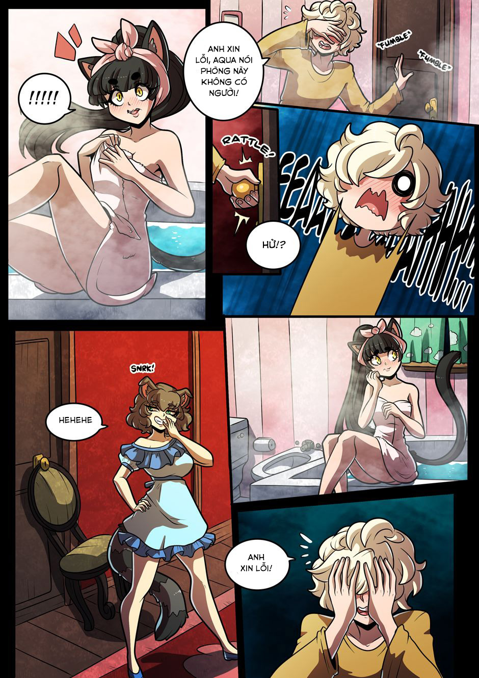 Đọc truyện hentai Feline Château - Chap 3 + Ảnh động