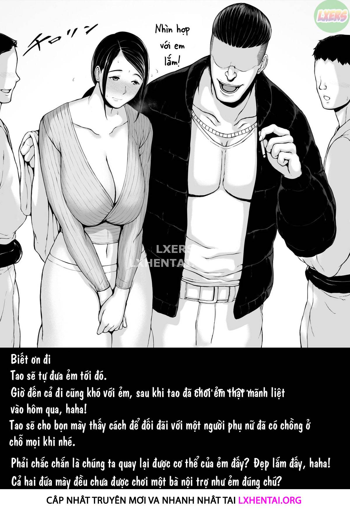 Đọc truyện hentai Hahagui Ottori Okaasan ga Toshishita Yarichin ni Nerawareru Toki - Chap 2B