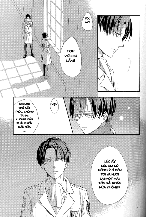 Đọc truyện hentai Hòa Quyện (Shingeki no Kyojin) - Oneshot