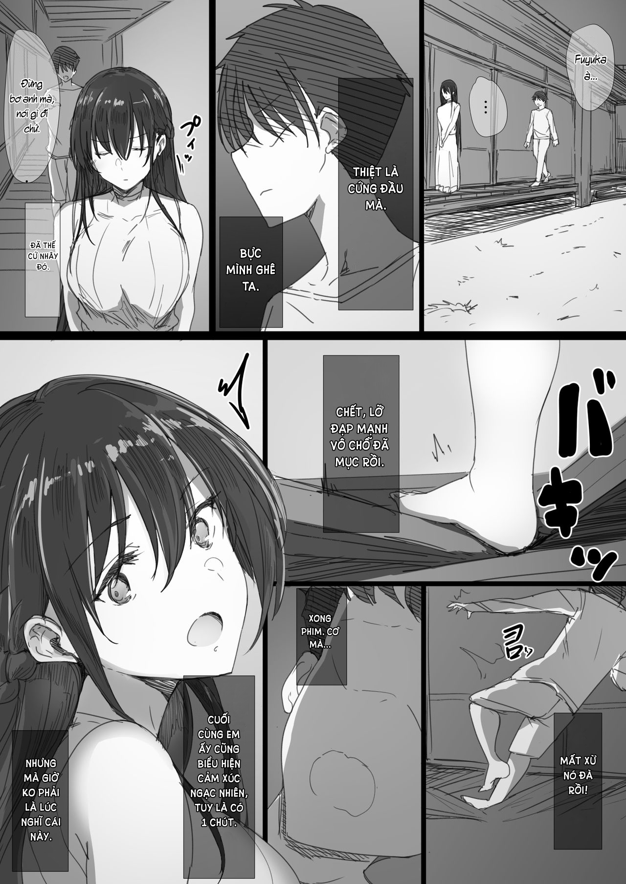 Đọc truyện hentai Ki ga Tsuyoi Seiso na Hitozuma Reijou ga Netorareru made no Ichibu Shijuu - Chap 1: Ngày em và anh làm vợ chồng.