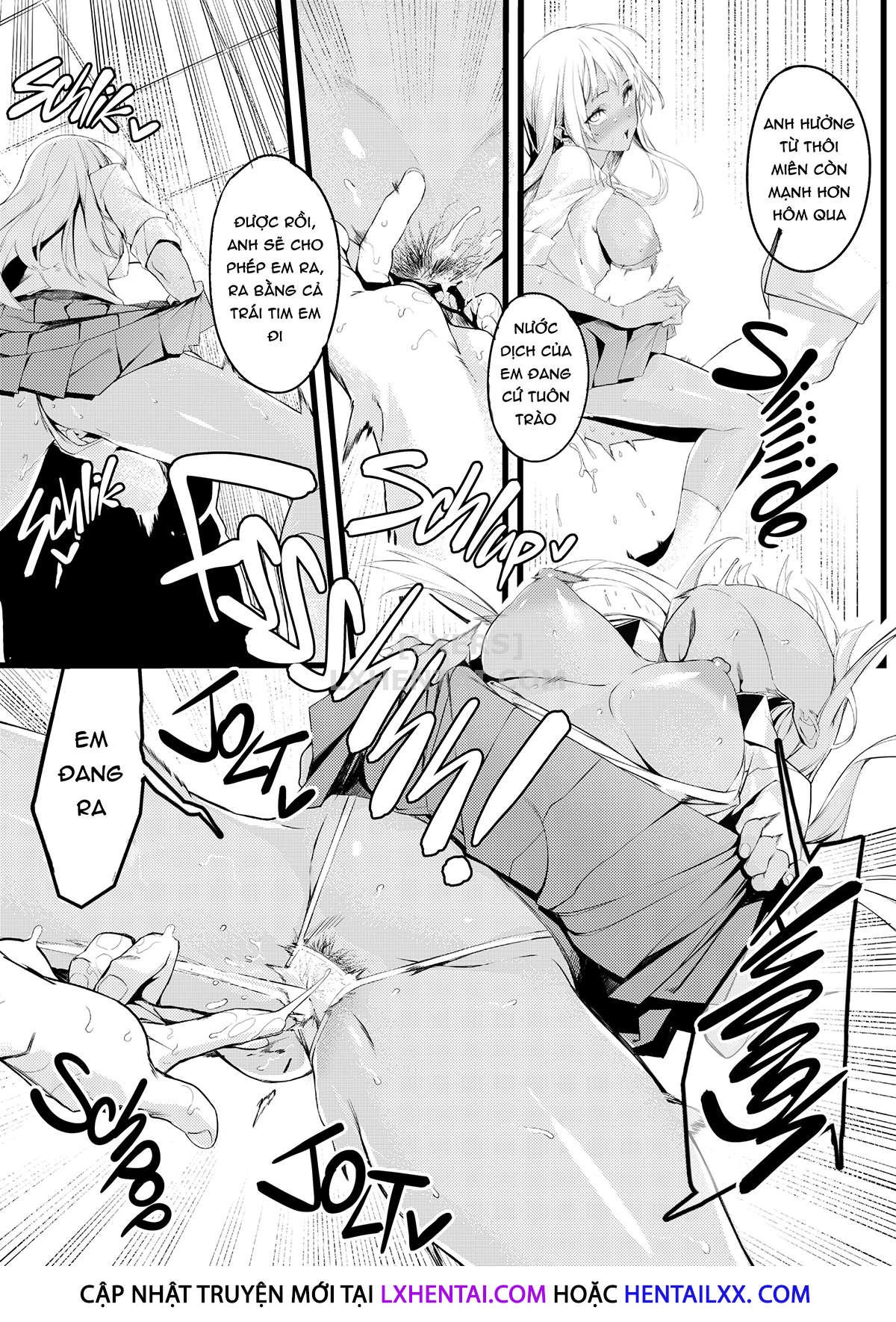 Đọc truyện hentai A Gyaru's Hypnosis Training From a Dirty Old Man - Oneshot