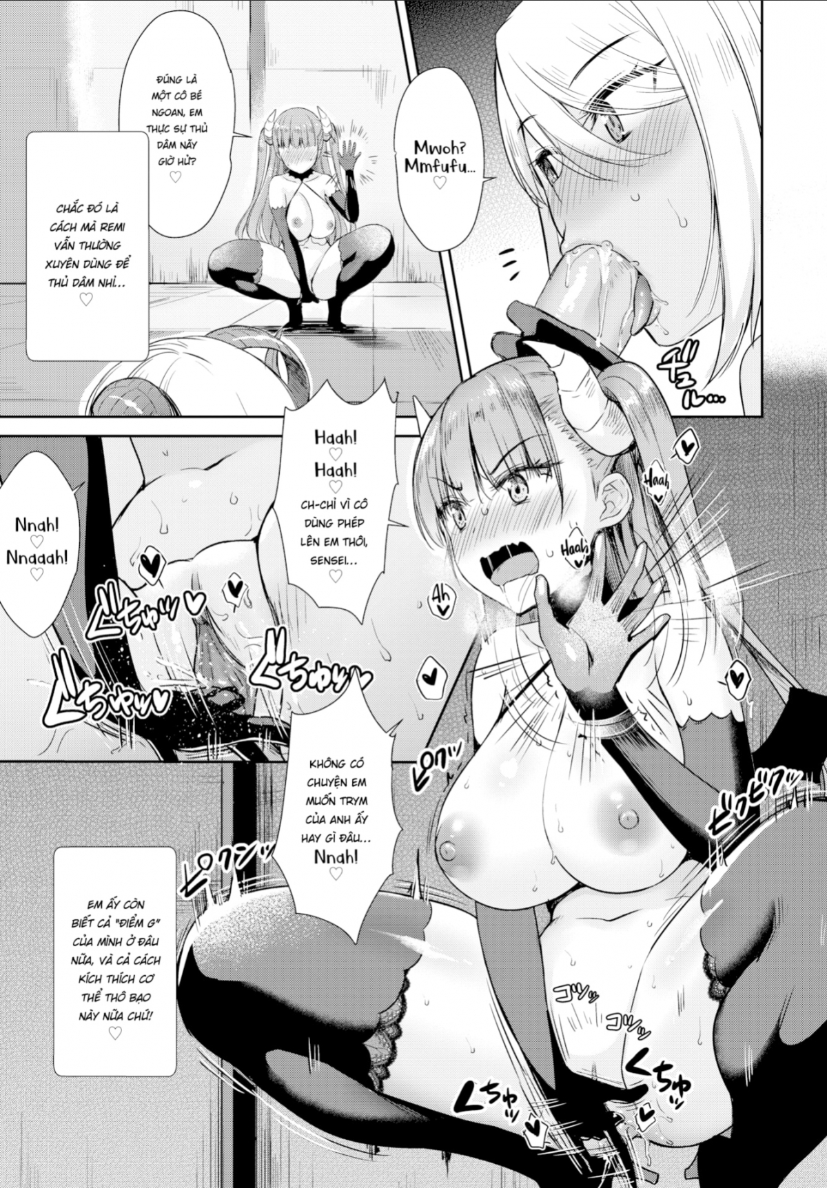 Đọc truyện hentai Hàng xóm của tôi là Succubus - Chap 4