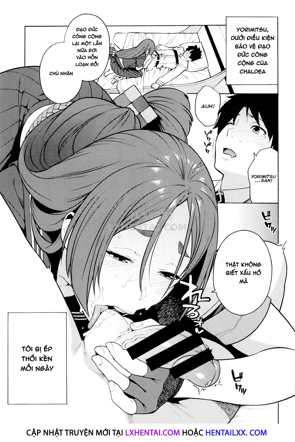 Đọc truyện hentai Raikou ga Anata no Hajimete o Choudai Shimasu - Oneshot