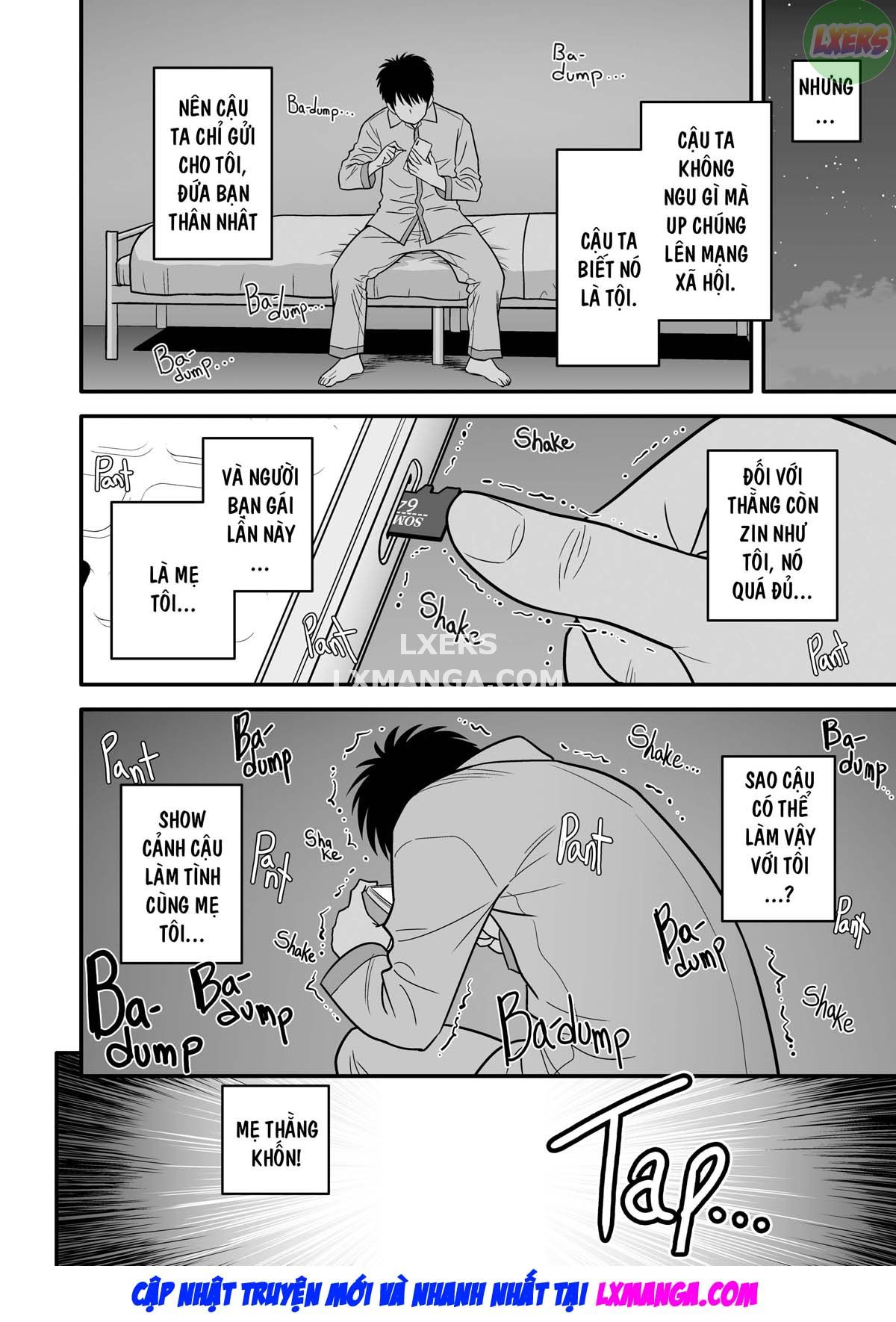 Đọc truyện hentai Vì mẹ tôi trở thành người yêu của bạn tôi - Chap 1