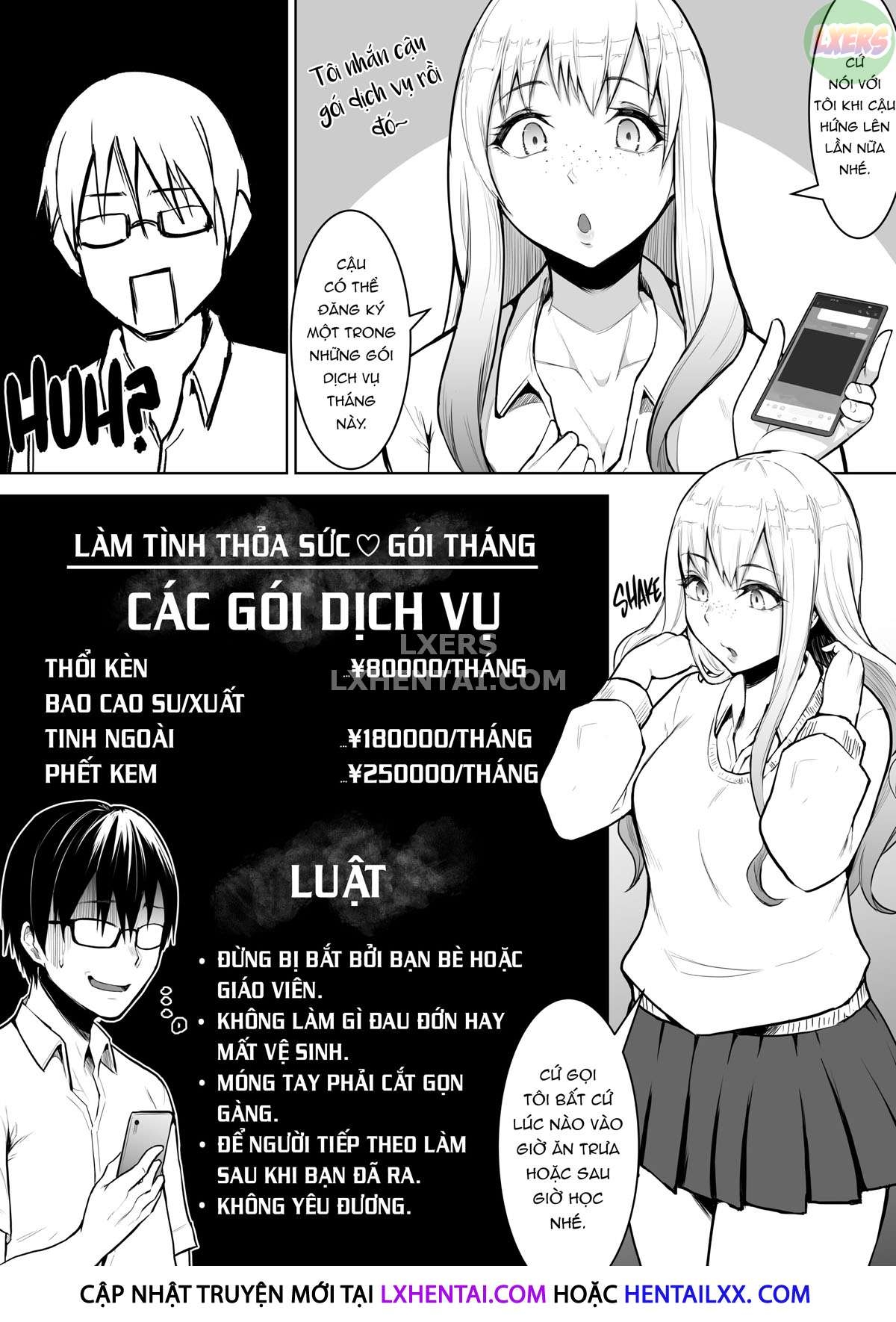 Đọc truyện hentai Có xiền là được chịch - Oneshot