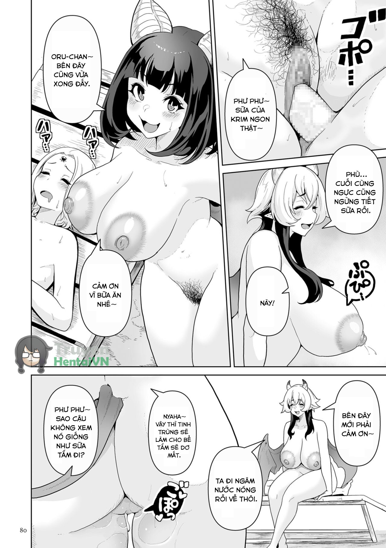 Đọc truyện hentai Vương quốc Succubus thèm bú - Chap 3