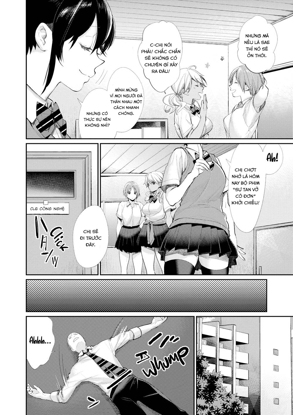 Đọc truyện hentai Lạc và CLB của những coi gái Otaku - Chap 2