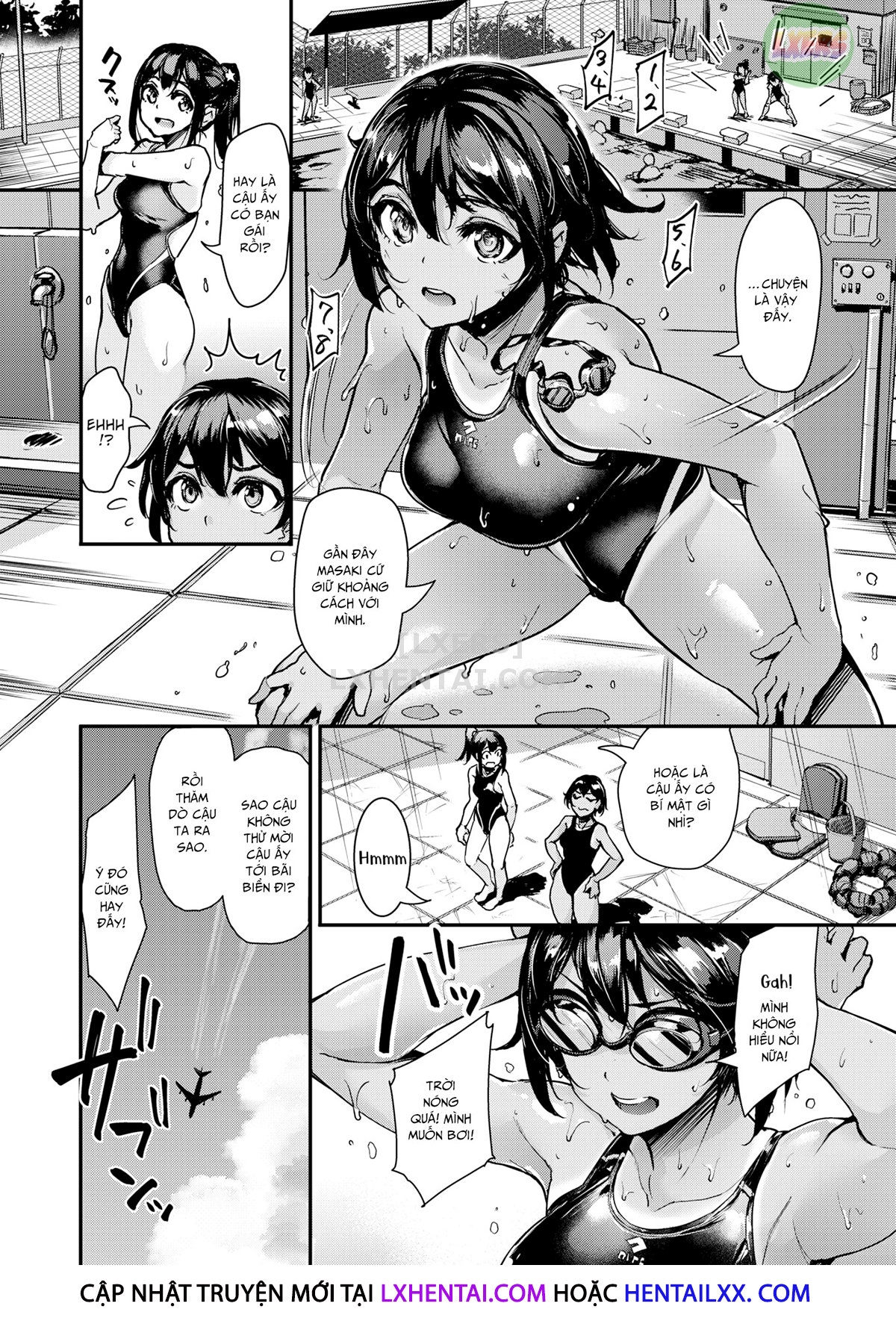 Đọc truyện hentai Mặt trời và làn da rám nắng - Oneshot