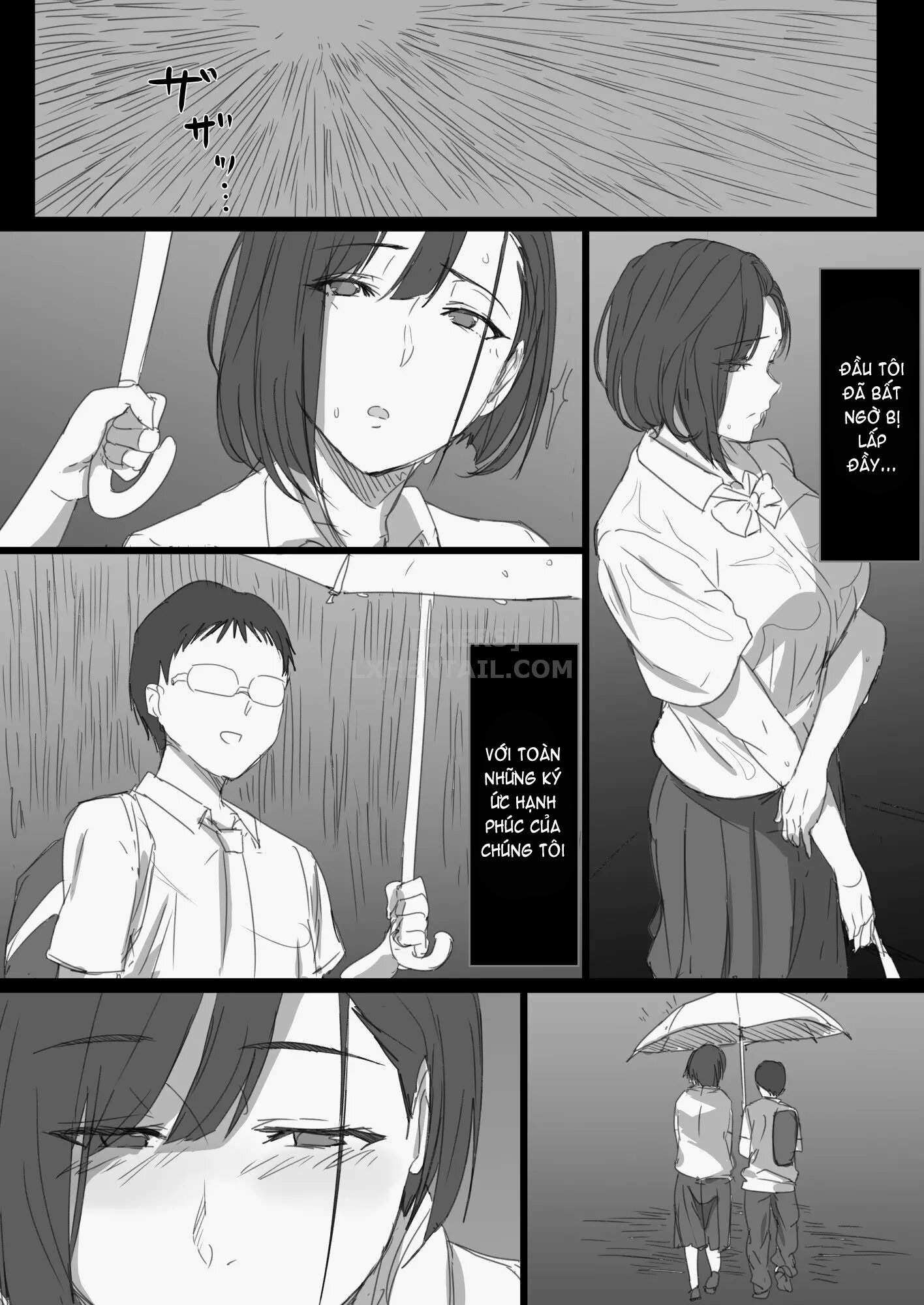 Đọc truyện hentai Kouman Tsuma ga Netorarete - Oneshot