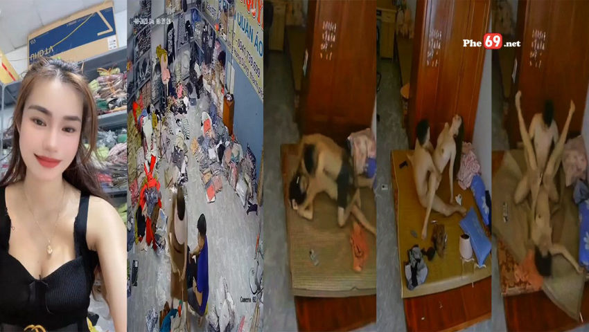 Hack camera em gái chủ shop quần áo ở Vinh bị chồng nứng cặc đòi địt xem mà như là bị hiếp dâm vậy (Phần 1)