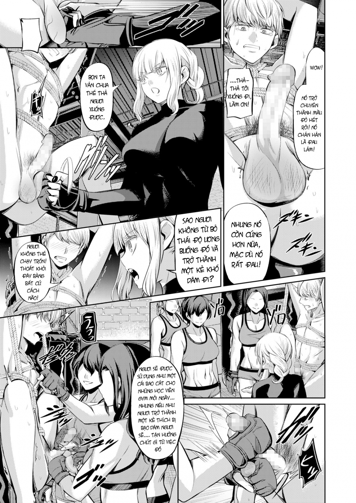 Đọc truyện hentai Ningen Sandbag - Oneshot