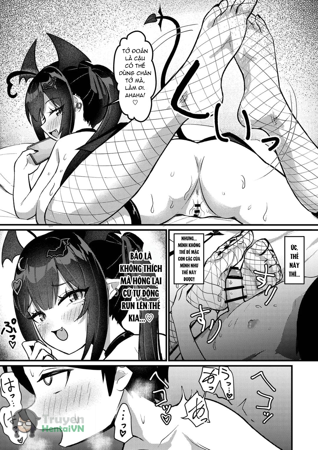 Đọc truyện hentai Hinekure Doutei ga Off-kai Ittara Succubus ni Ochinchin Propose Shichatta Hanashi - Oneshot