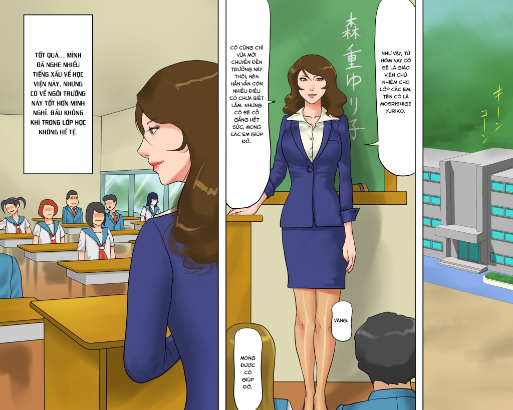 Đọc truyện hentai Cô Giáo Nô Lệ Yuriko - Chương 1.1