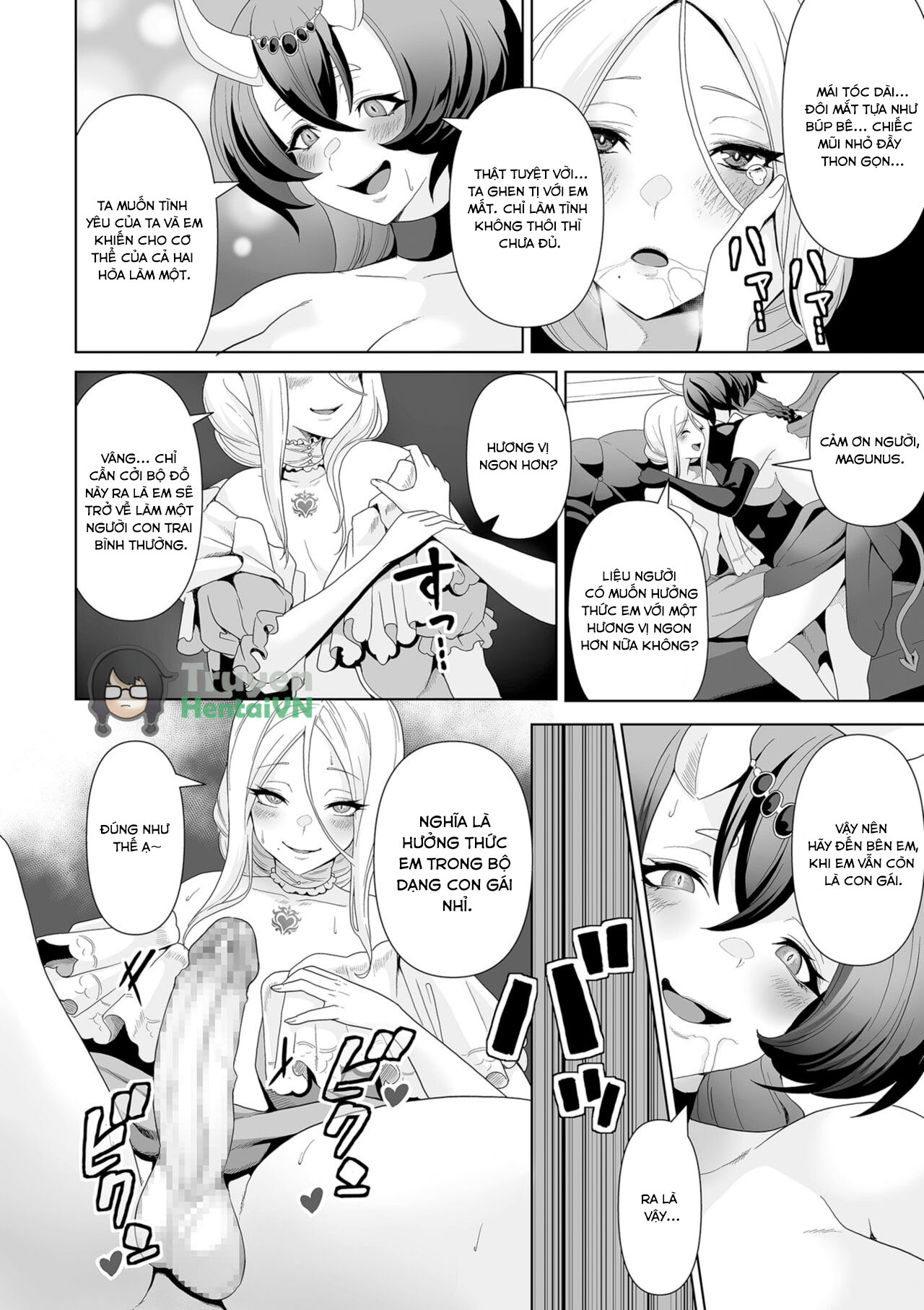 Đọc truyện hentai Vương quốc Succubus thèm bú - Chap 8