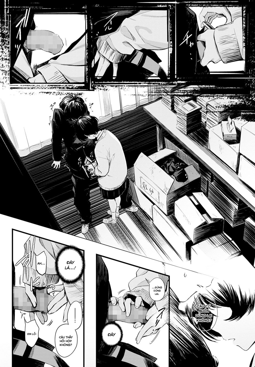 Đọc truyện hentai Toshoiin-san no Ura Menu - Oneshot