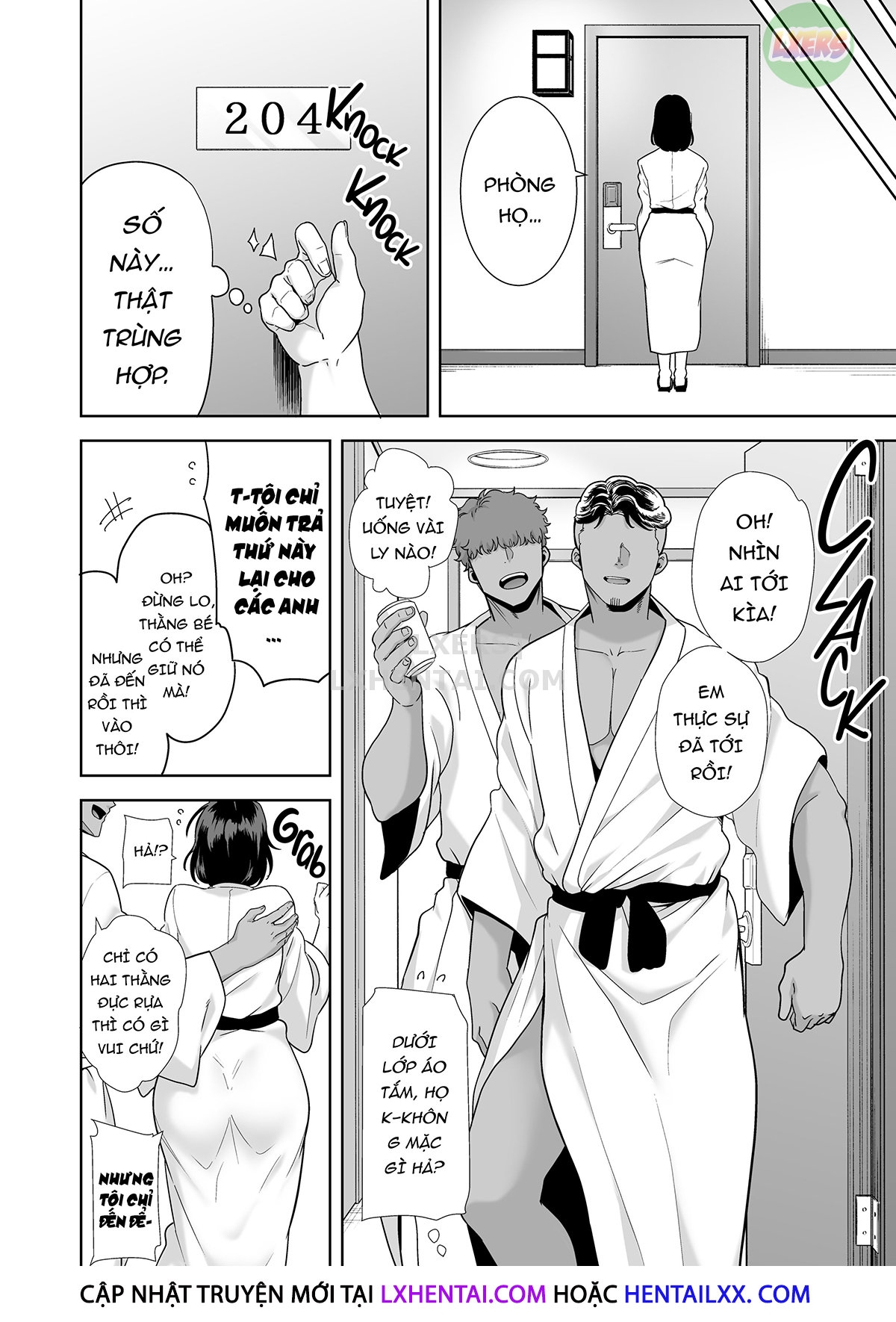 Đọc truyện hentai Natsuzuma ~Natsu, Ryokan, Nanpa Otoko-Tachi Ni Ochita Tsuma~ - Chap 1 - Không che