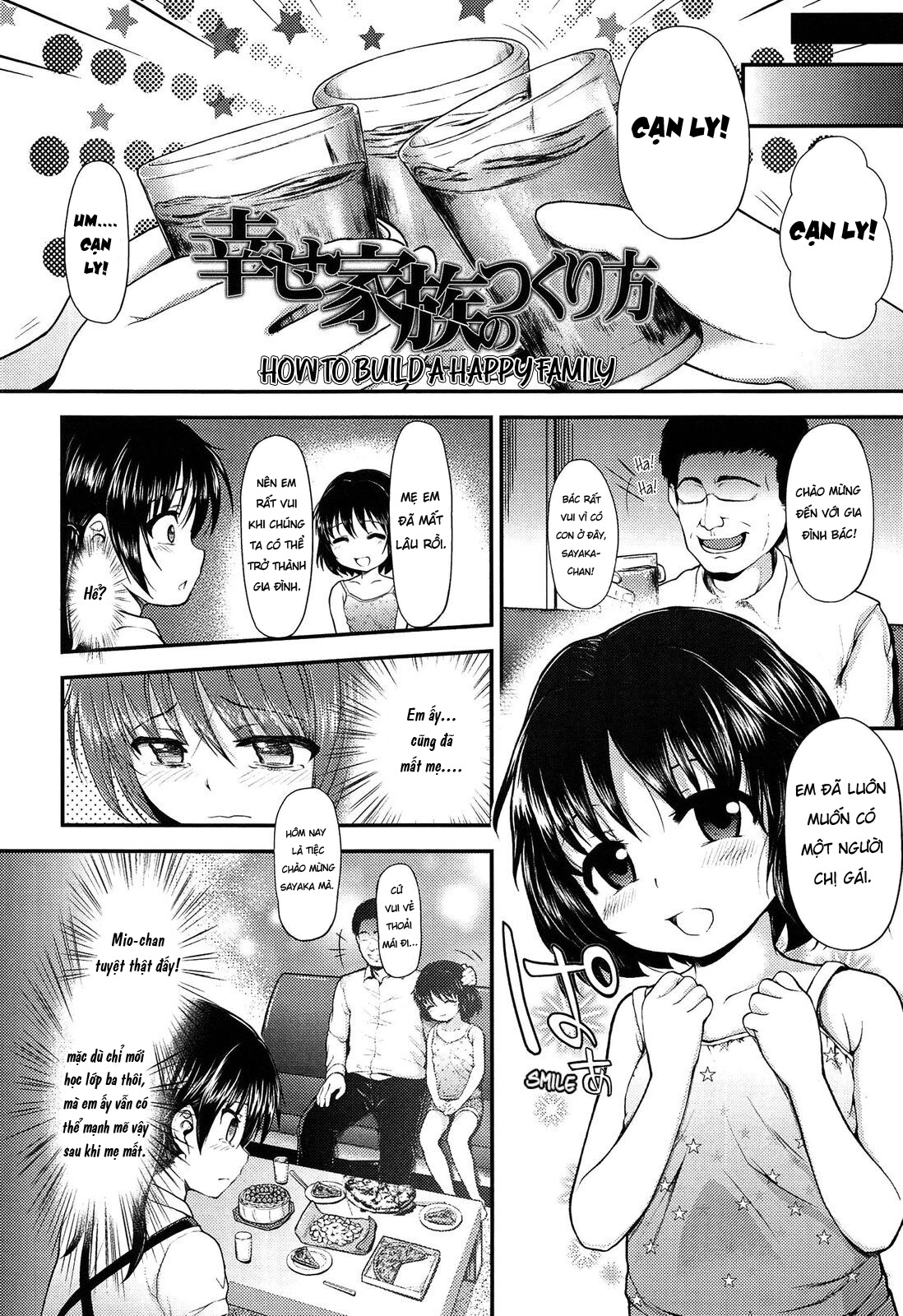 Đọc truyện hentai Shiawase Kazoku no Tsukurikata - Oneshot