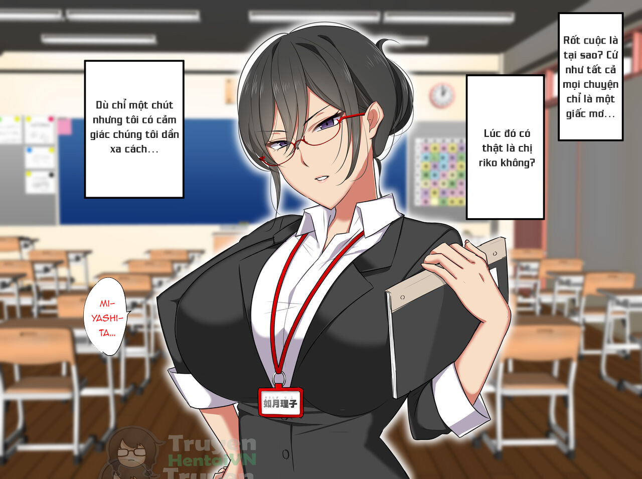 Đọc truyện hentai Sensei wa Boku no SeFri ~Oni Kyoushi Kisaragi-sensei - chap 3