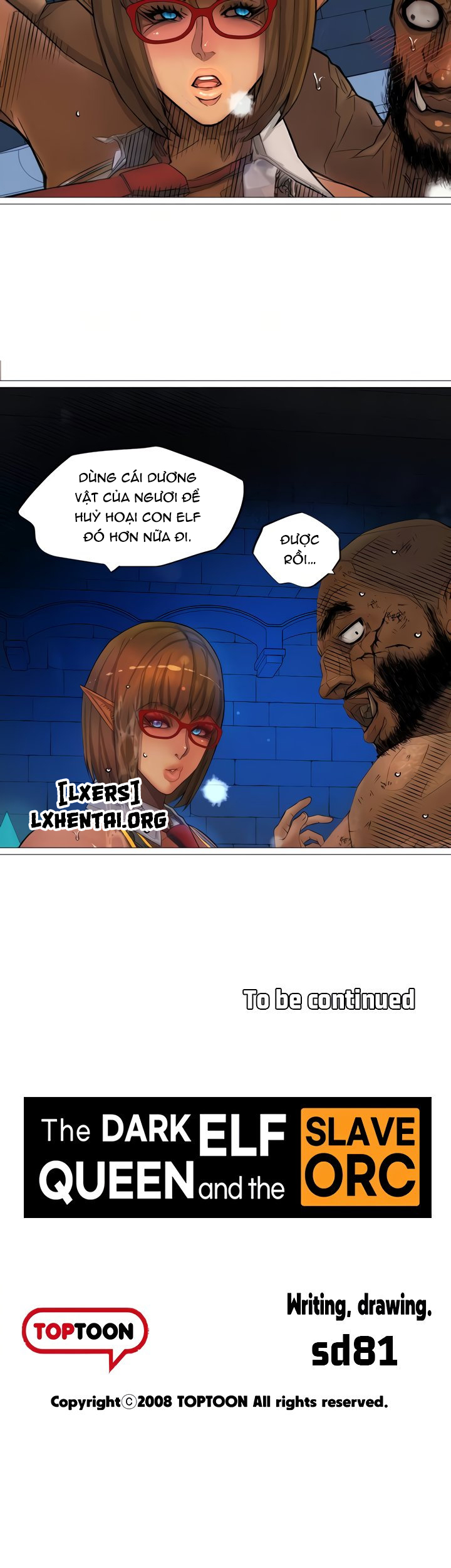 Đọc truyện hentai Nữ Hoàng Dark Elf Và Nô Lệ Orc - Chap 26