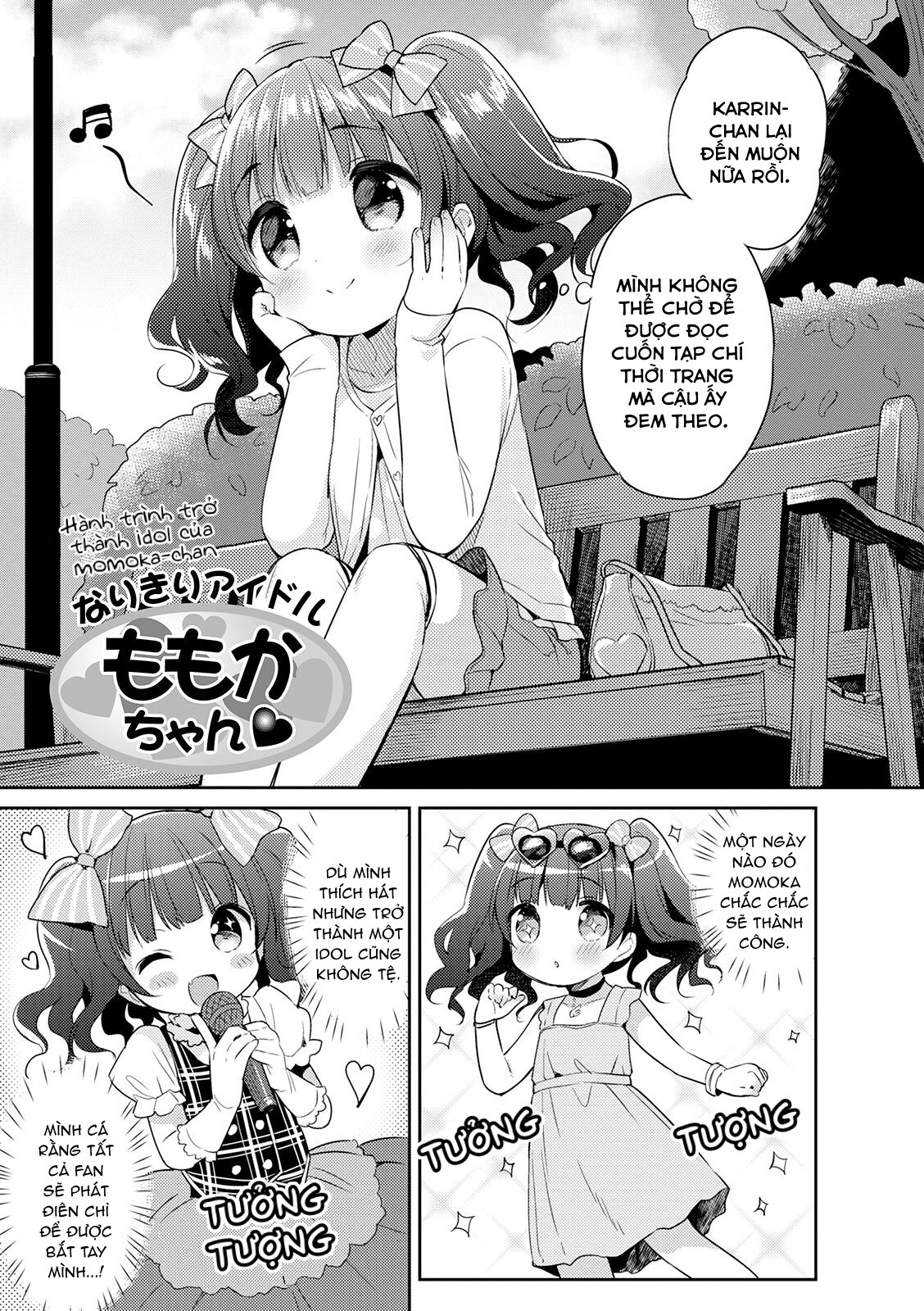 Đọc truyện hentai Hành trình trở thành idol của Momoka-chan - Oneshot