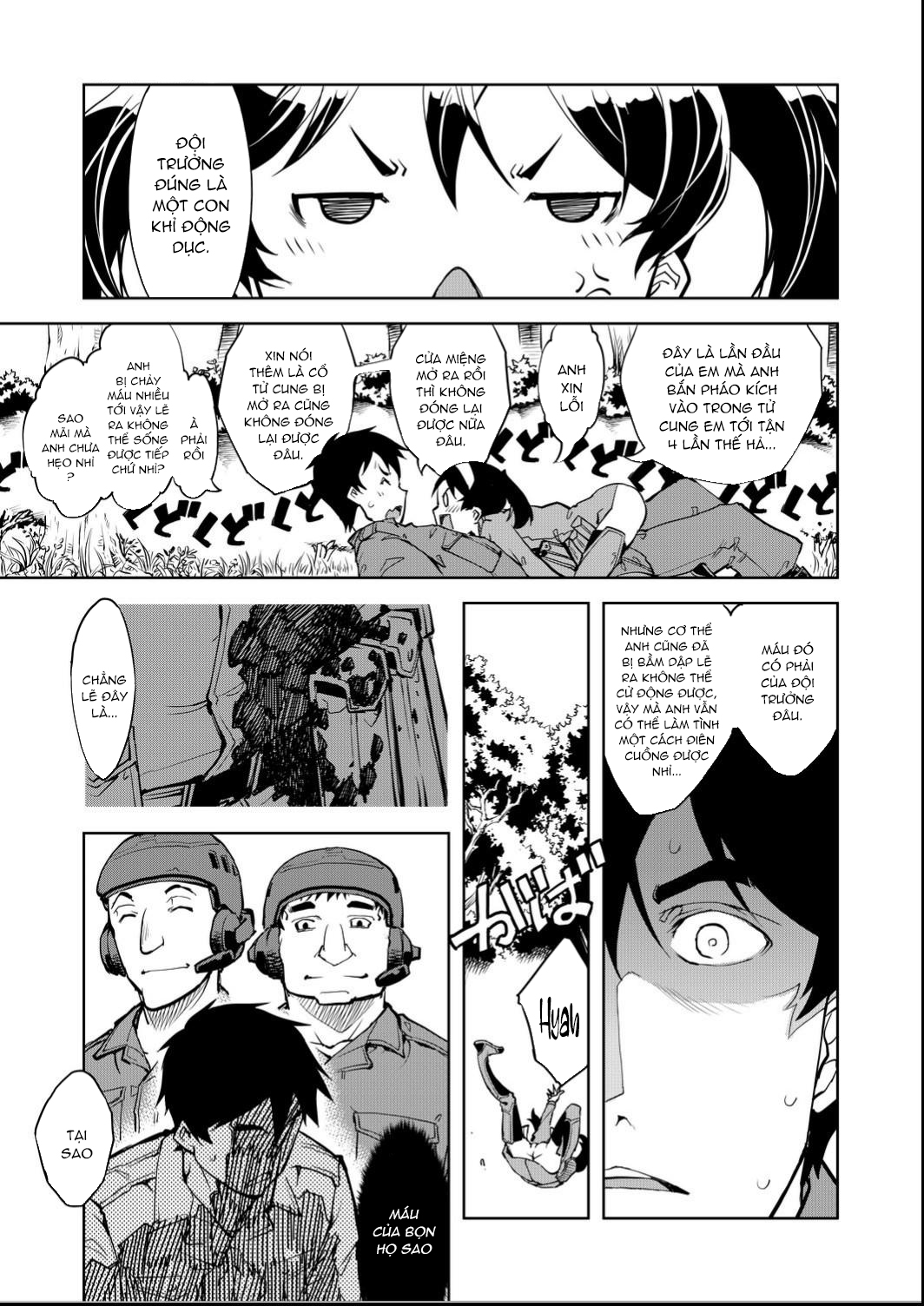 Đọc truyện hentai Những thiếu nữ chiến xa - Chiến tuyến số 1