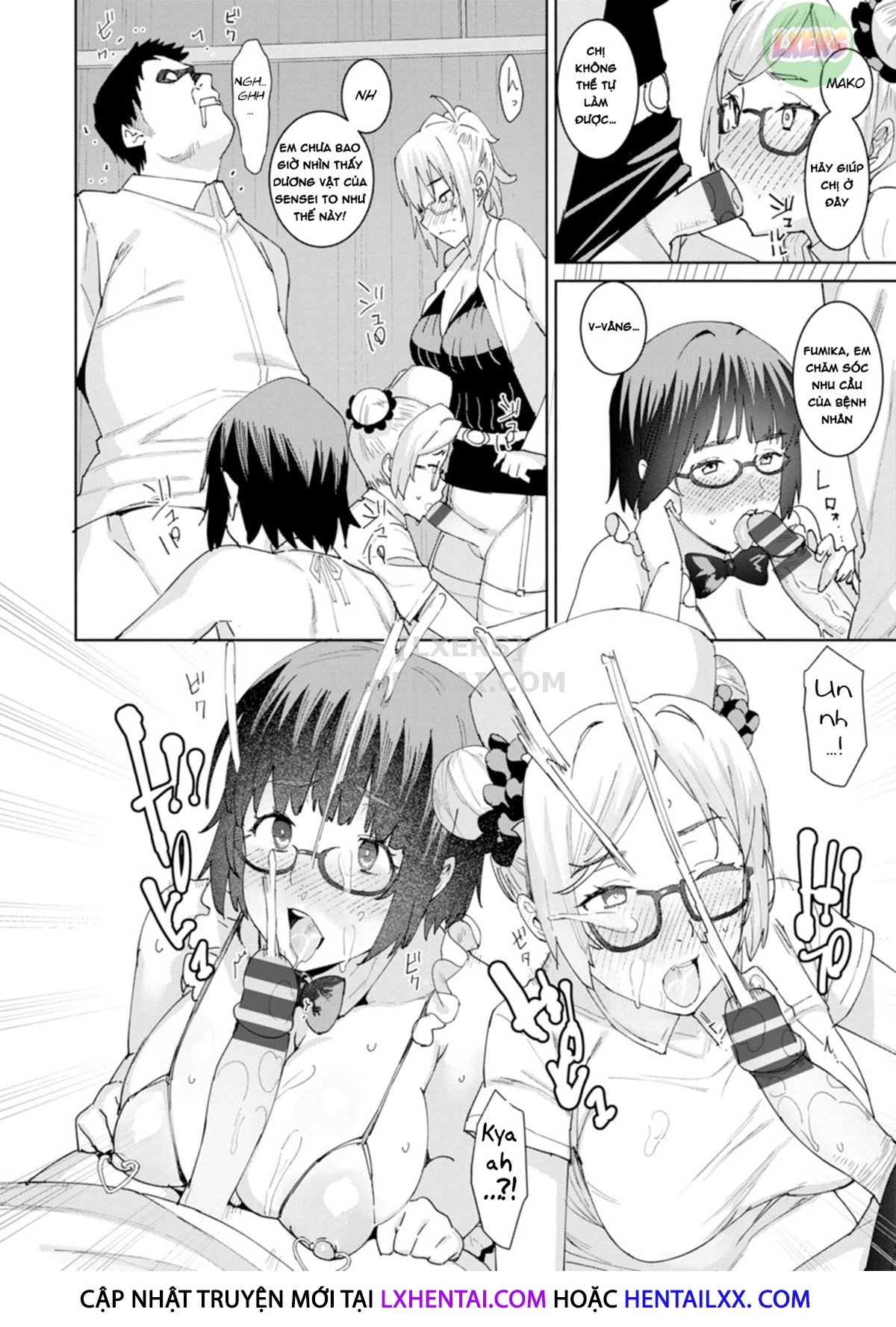 Đọc truyện hentai Health Angel Kango No Oshigoto - Chap 4