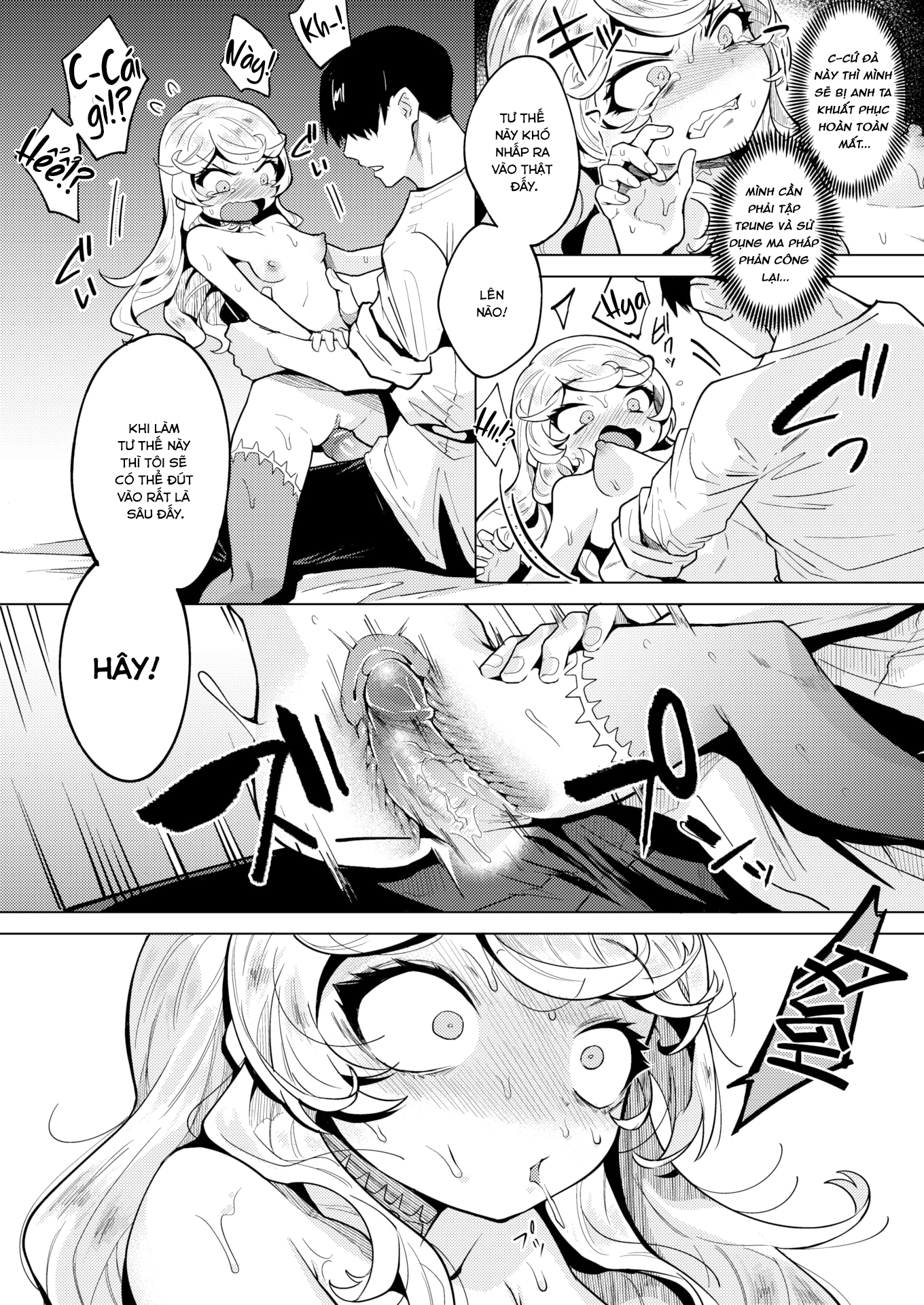 Đọc truyện hentai Khuất phục nữ phù thủy phiền nhiễu này! - Oneshot