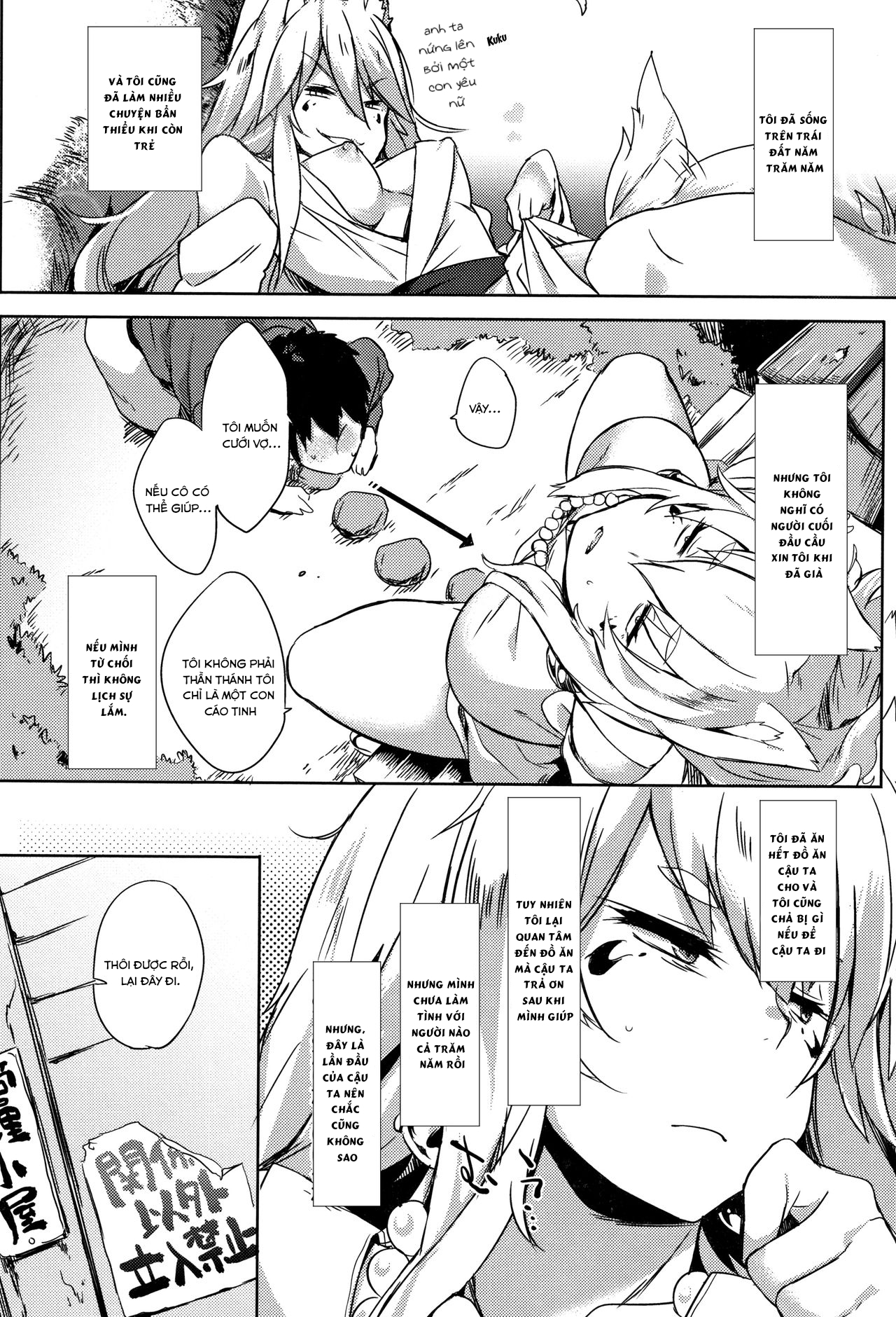 Đọc truyện hentai Kitsune ya Konkon - Chap 1