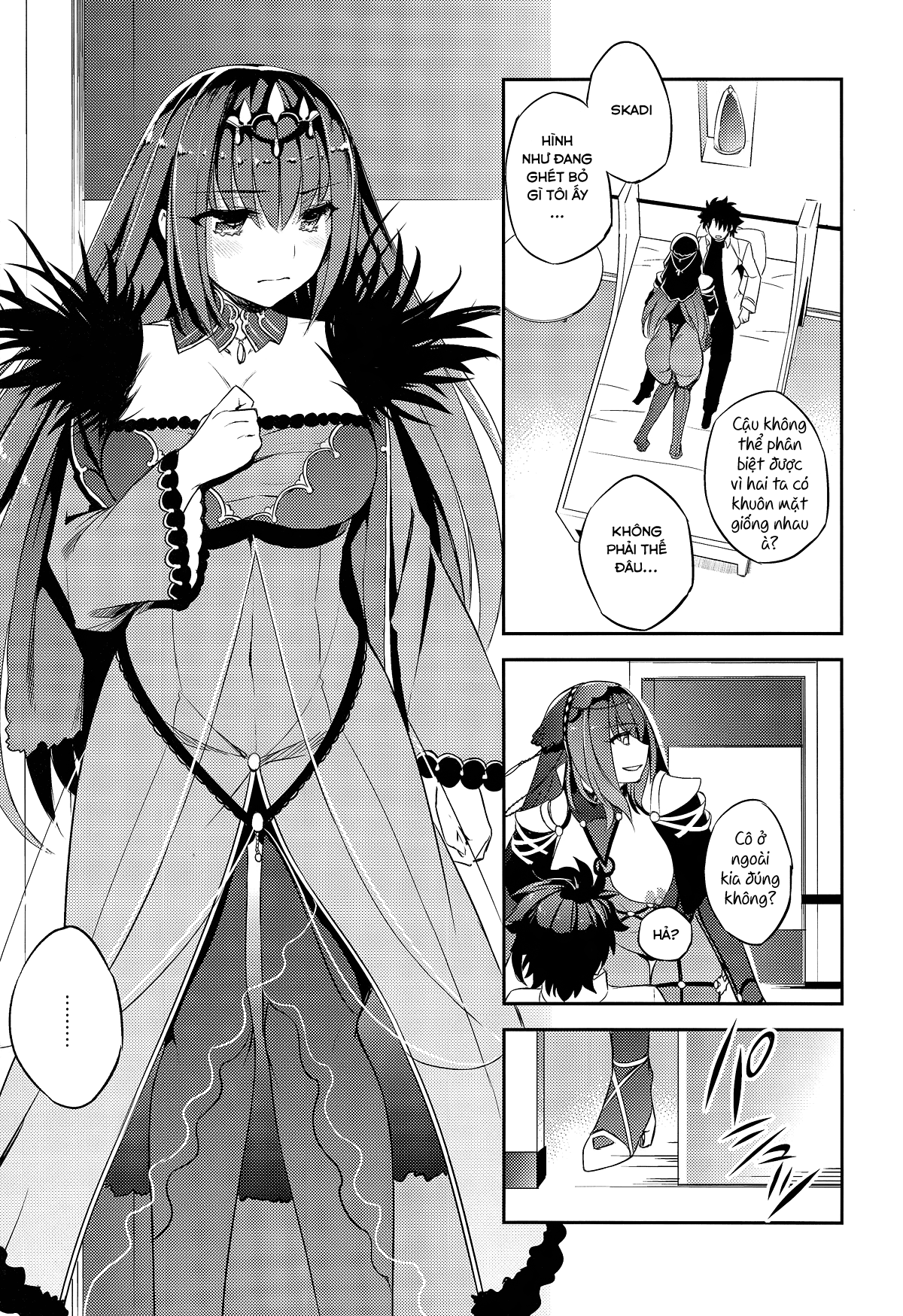 Đọc truyện hentai C9-39 W Scathach to (Fate/Grand Order) - Oneshot
