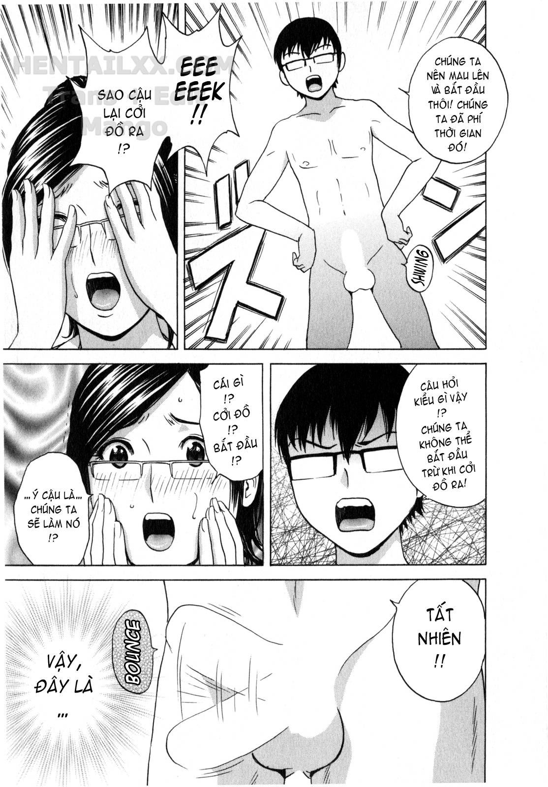 Đọc truyện hentai Life With Married Women Just Like A Manga - Chap 11