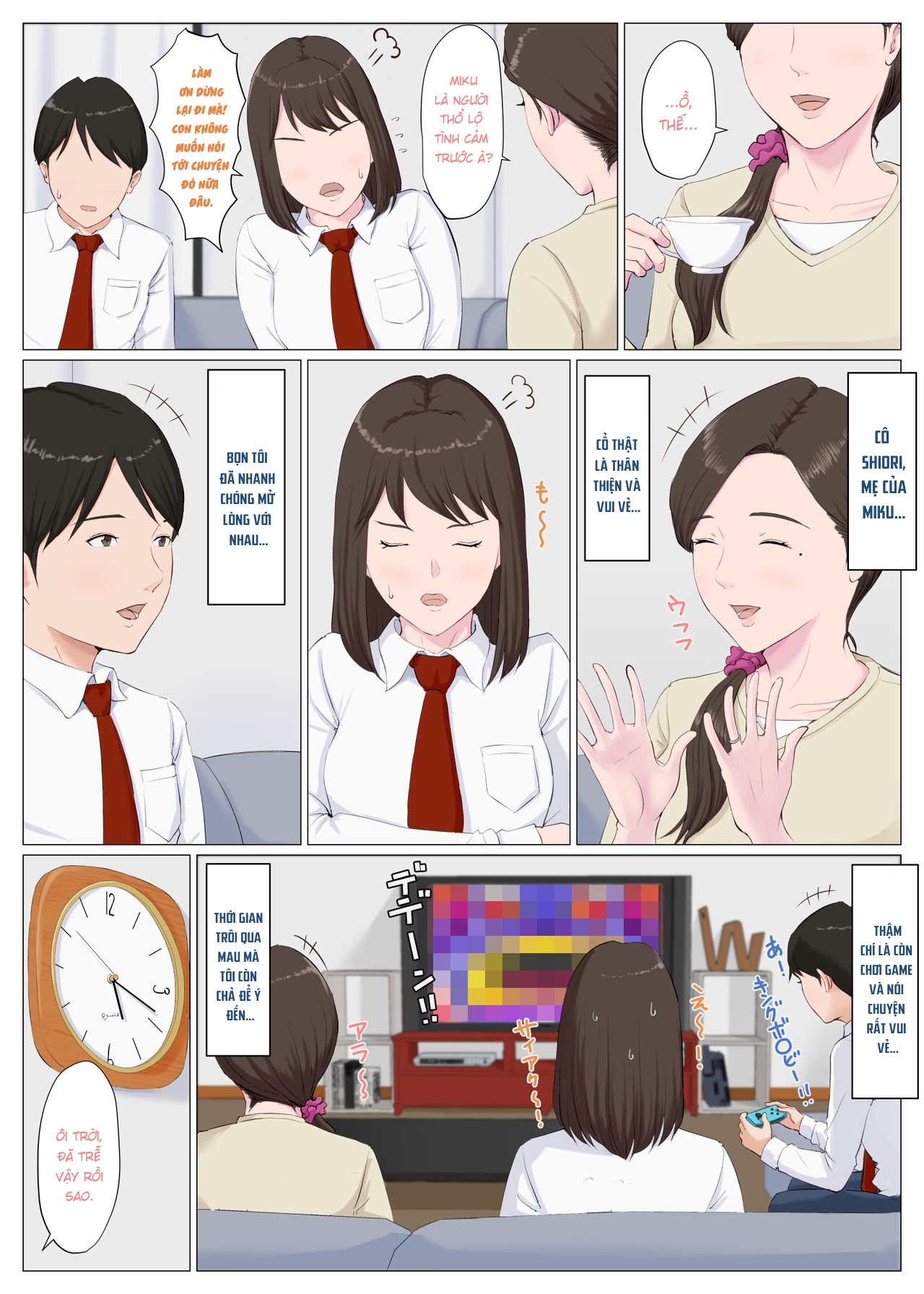 Đọc truyện hentai Người phụ nữ giống mẹ tôi - Chap 1.1