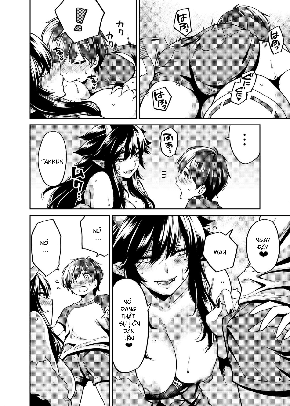 Đọc truyện hentai Takkun and the Oni Onee-san - Oneshot