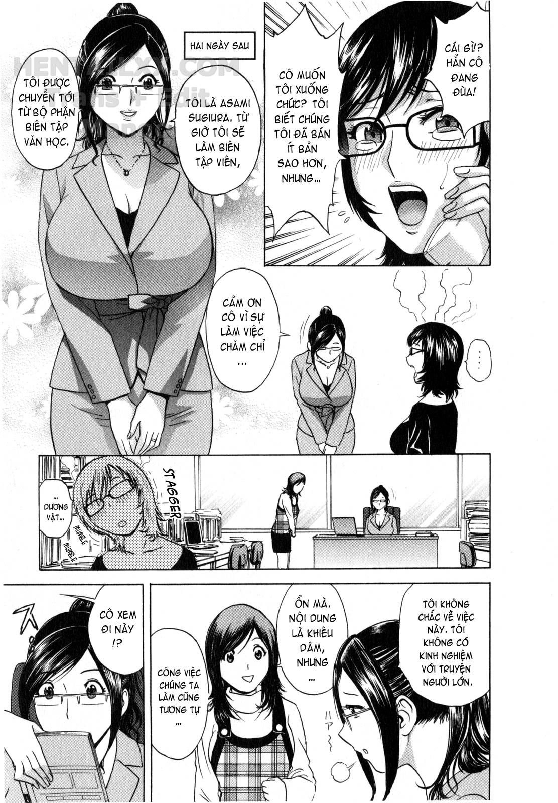 Đọc truyện hentai Life With Married Women Just Like A Manga - Chap 11
