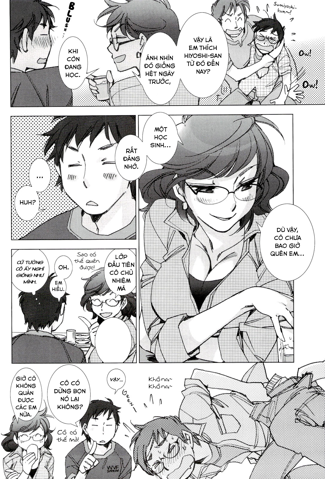 Đọc truyện hentai Tsunashima-kun and Ookura Sensei - Oneshot